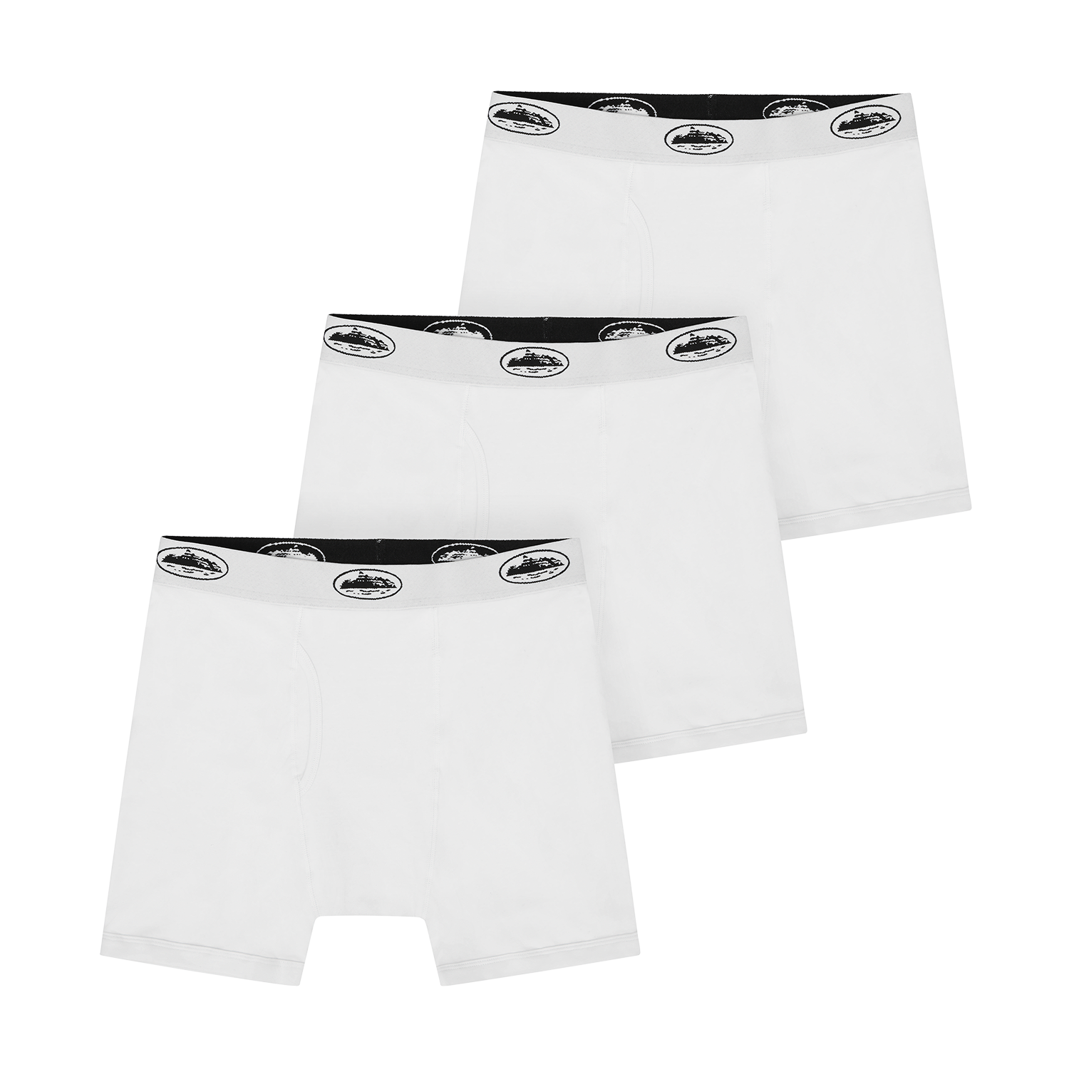 GREY ALCATRAZ BOXERS [3 PACK]