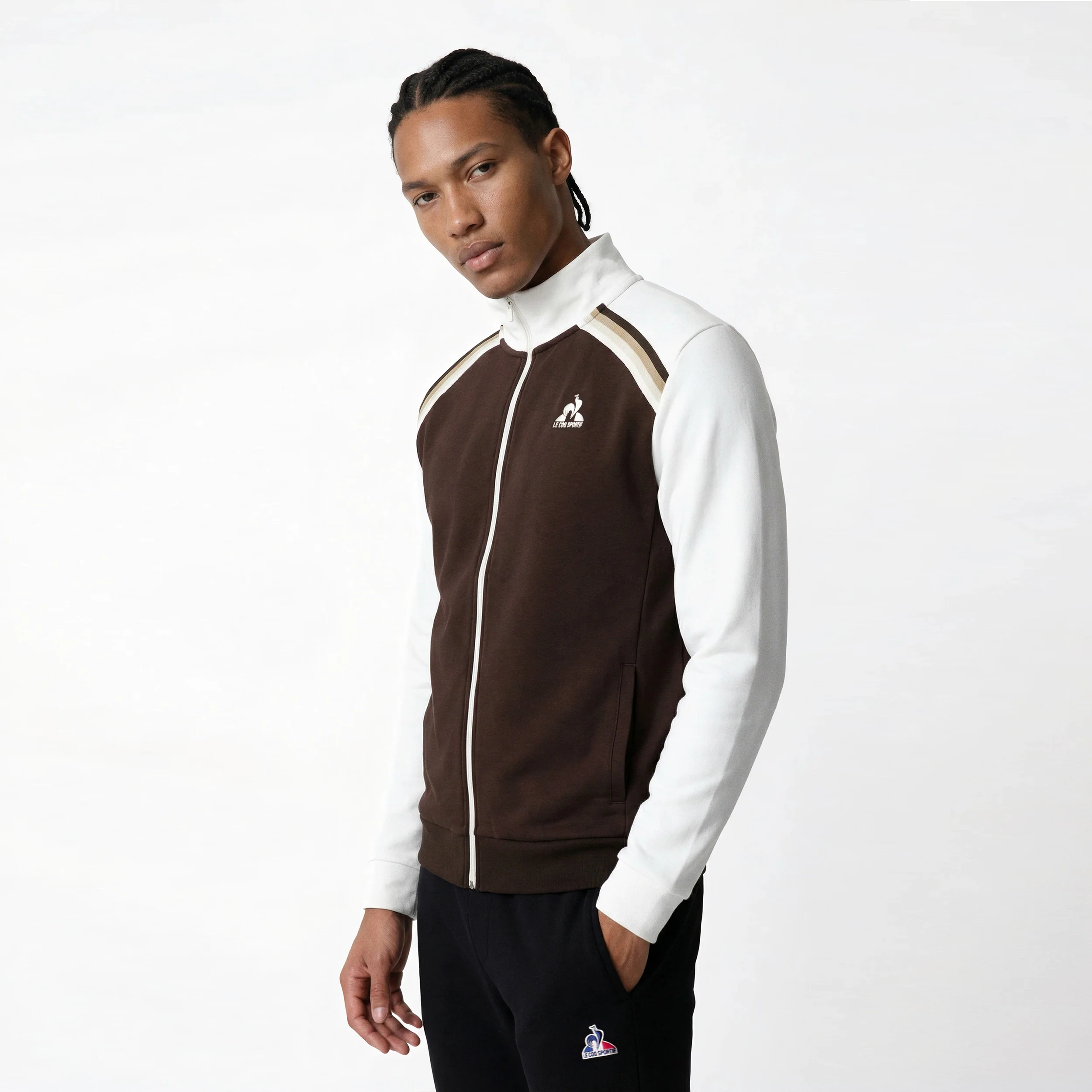 HéritageMen's zip-up sweatshirt                MEN'S SIZE GUIDE