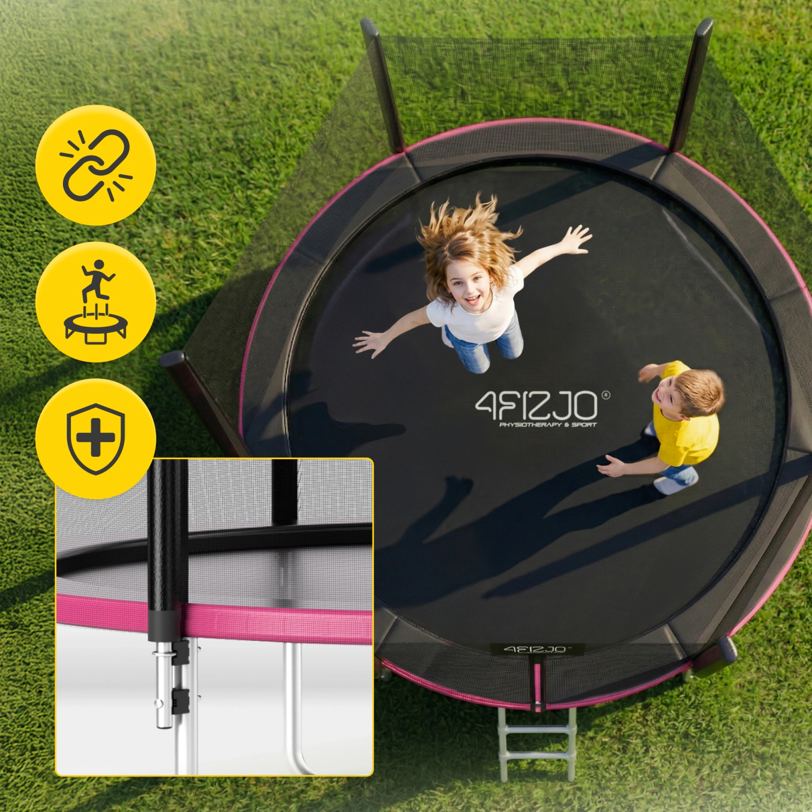 trampolina ogrodowa dla dzieci