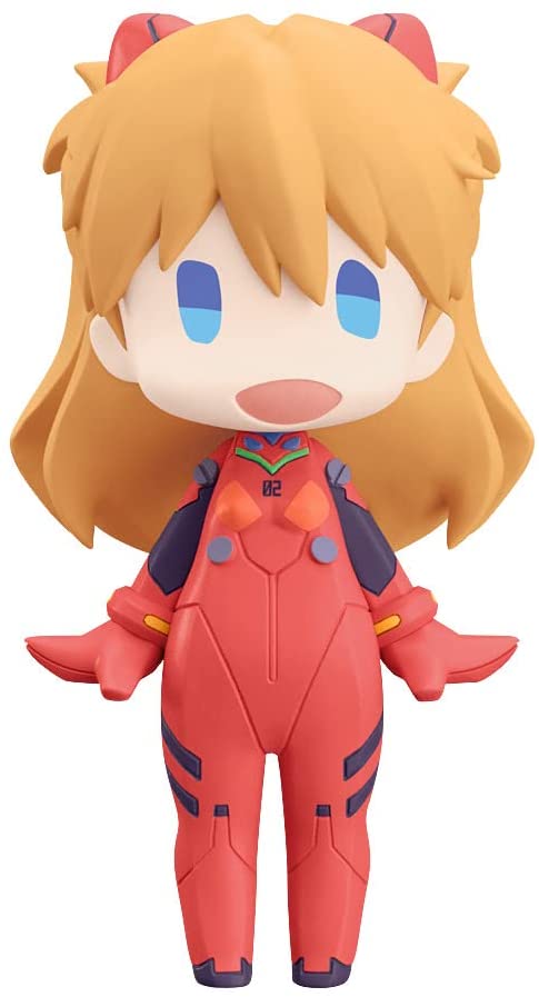 HELLO! GOOD SMILE Rebuild of Evangelion Asuka Langley Shikinami Posable Figure