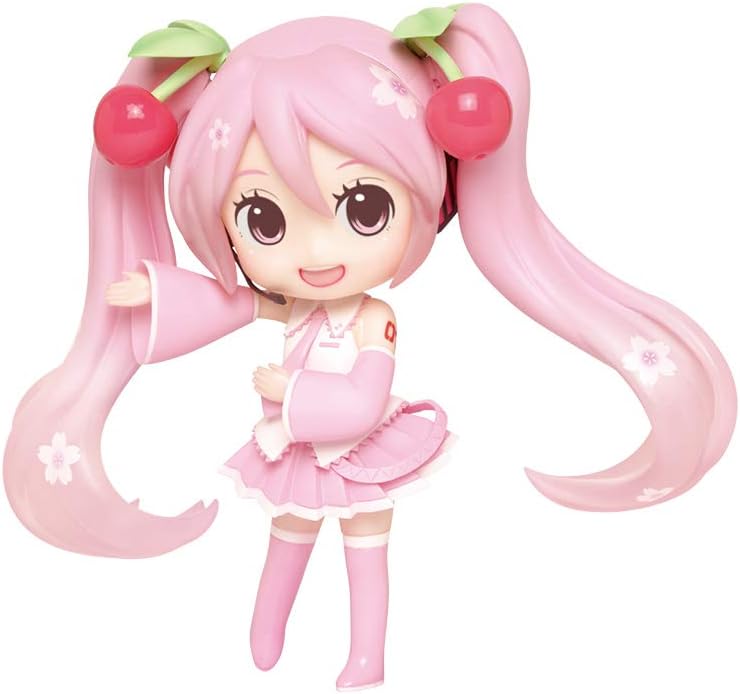 Hatsune Miku Doll Crystal Figure Sakura Miku