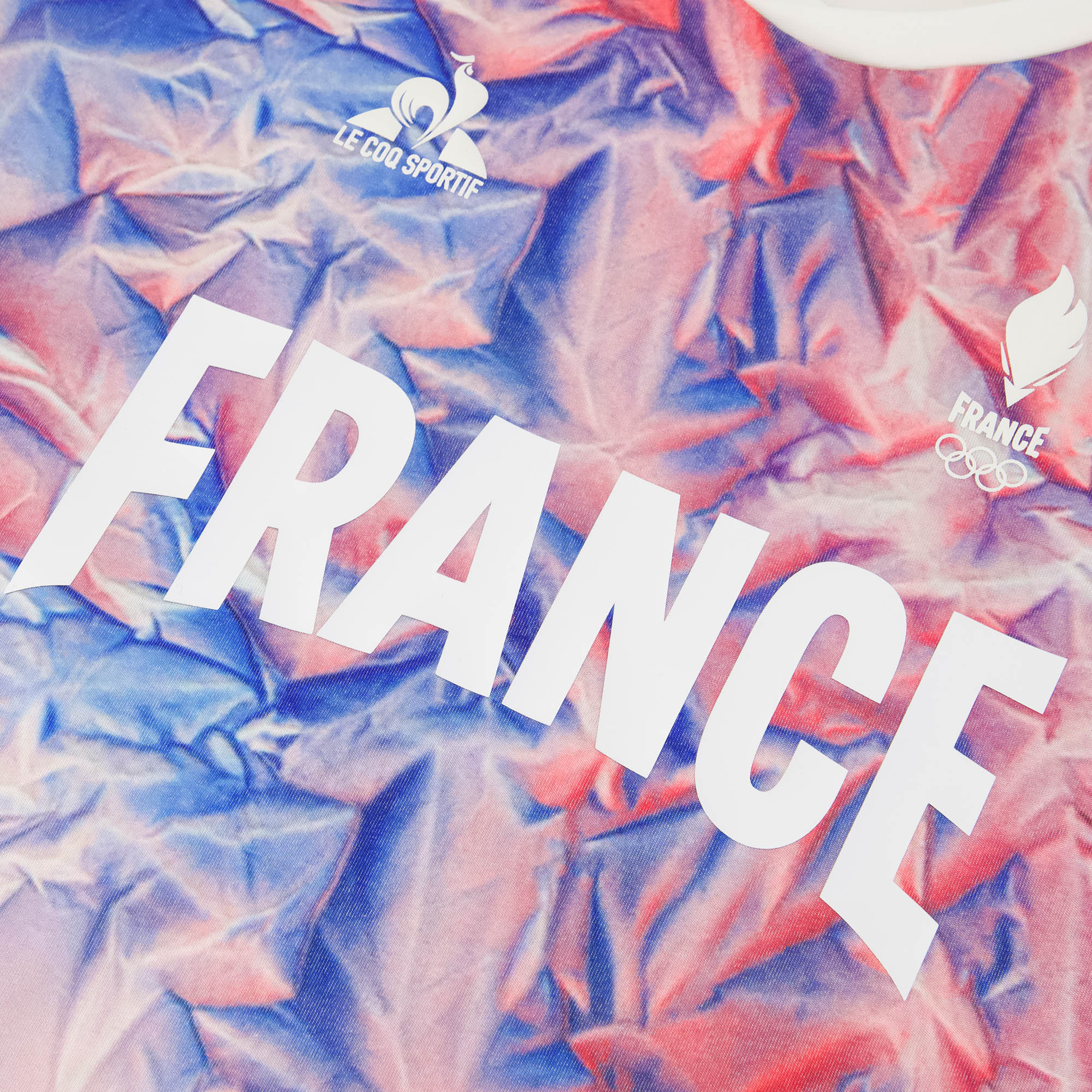 French Olympic TeamFRANCE Men's Jersey                MEN'S SIZE GUIDE