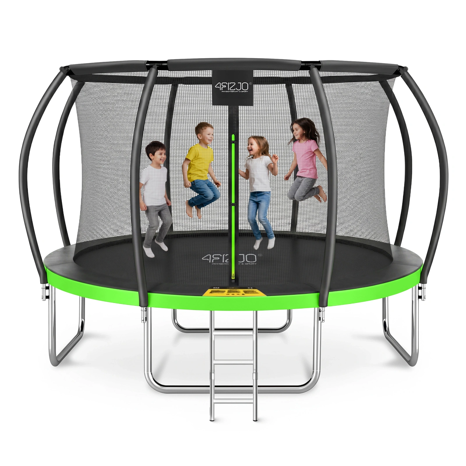 bardzo duza trampolina ogrodowa