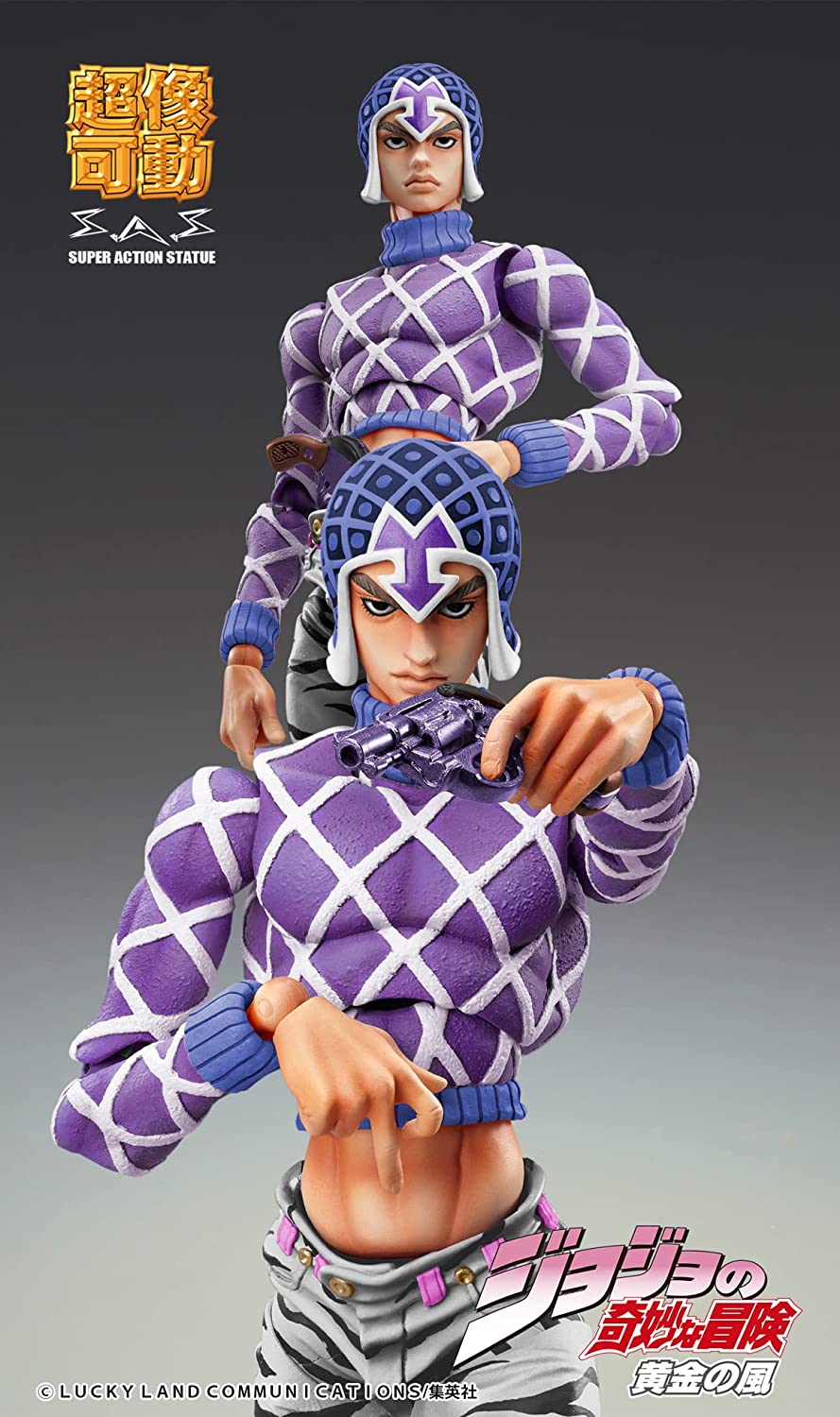 Super Action Statue JoJo's Bizarre Adventure PartV Guido Mista & S.P. Third