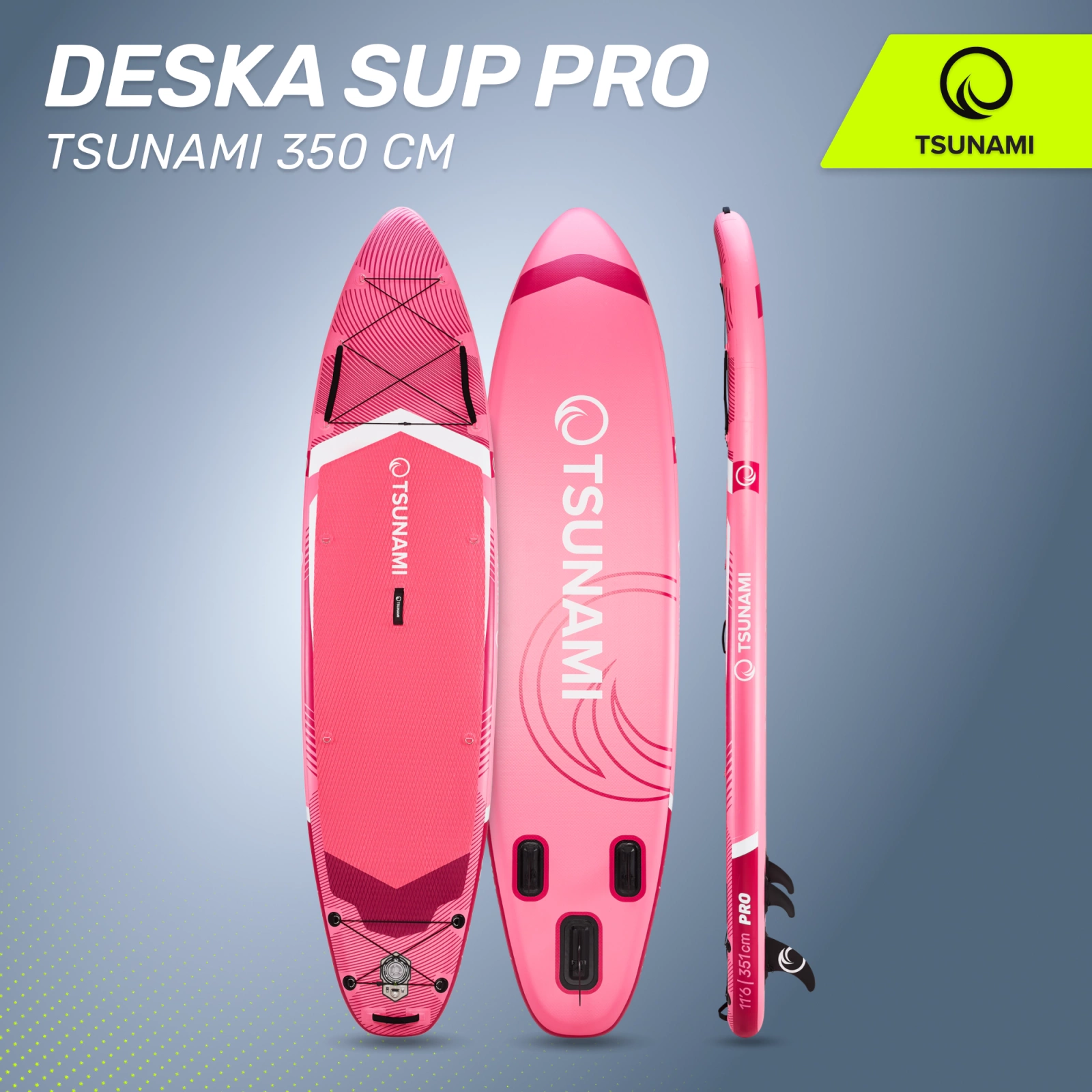 deska SUP pompowana do plywania