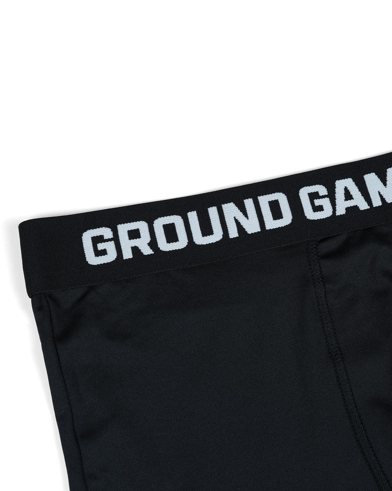 Bokserki męskie Ground Game Sports 3-pak - czarny
