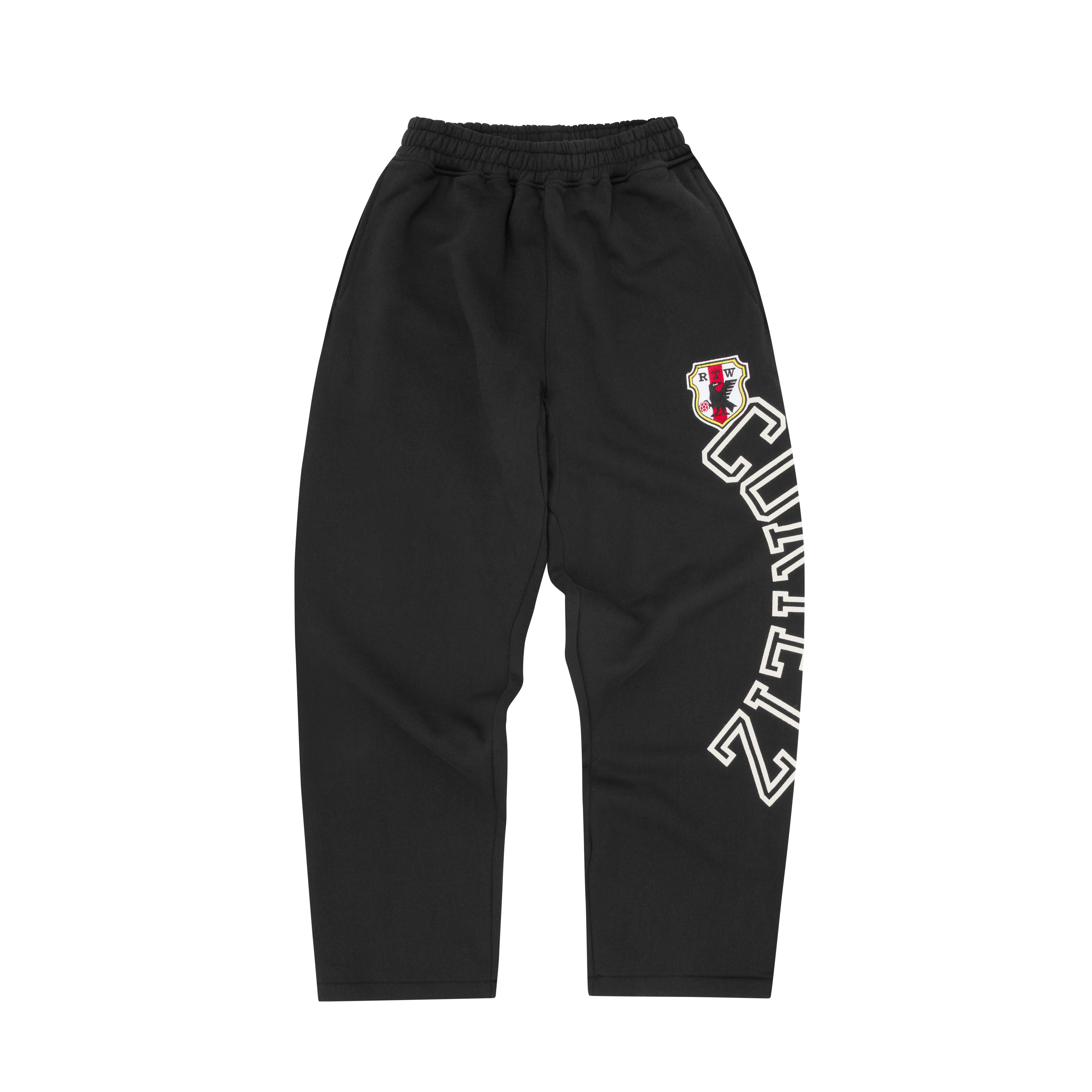 ARCH SHIELD OPEN HEM SWEATPANT [BLACK]