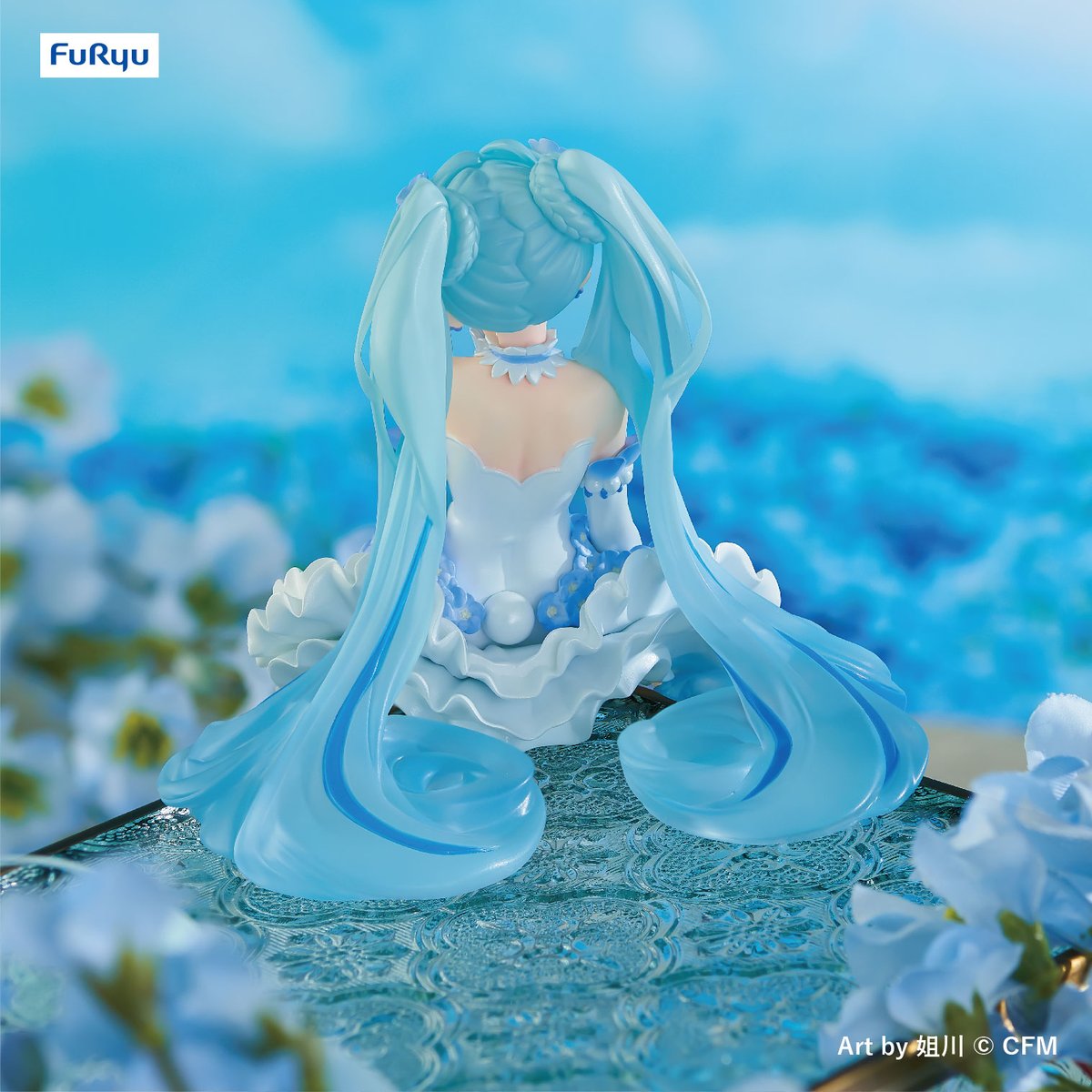 Hatsune Miku Noodle Stopper Figure - Flower Fairy - Nemophila