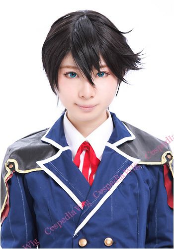 ”Touken Ranbu”Horikawa Kunihiro style cosplay wig