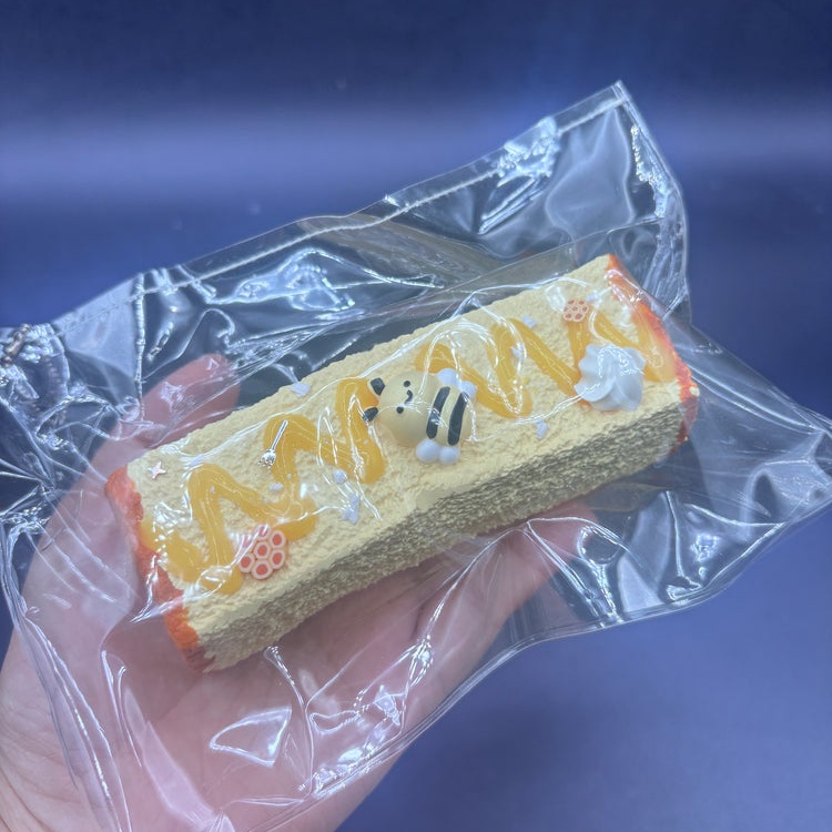 Super cute honey sponge bread taba squishy