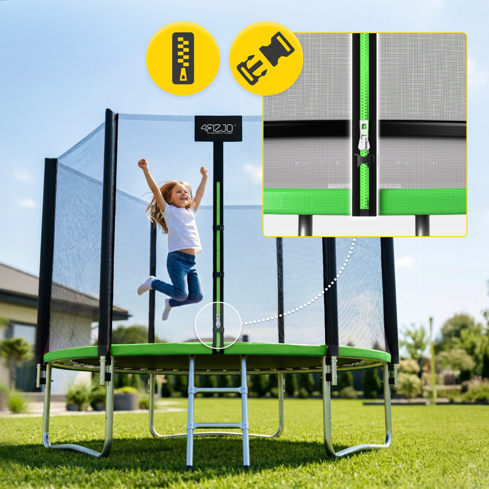 trampolina ogrodowa dla dzieci