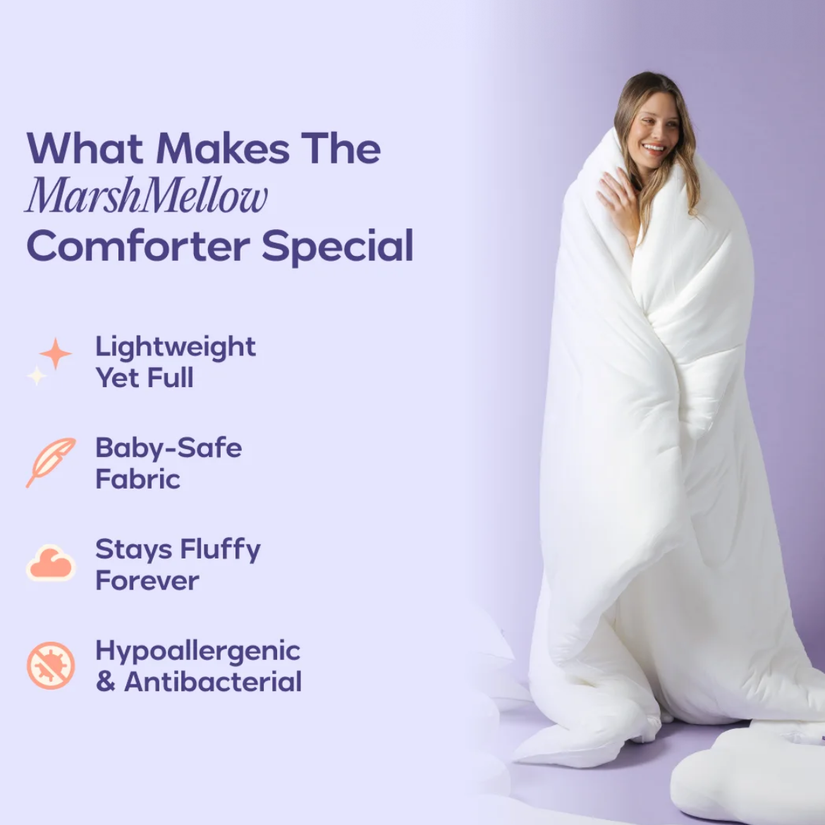 Mellow Sleep | MarshMellow Comforter