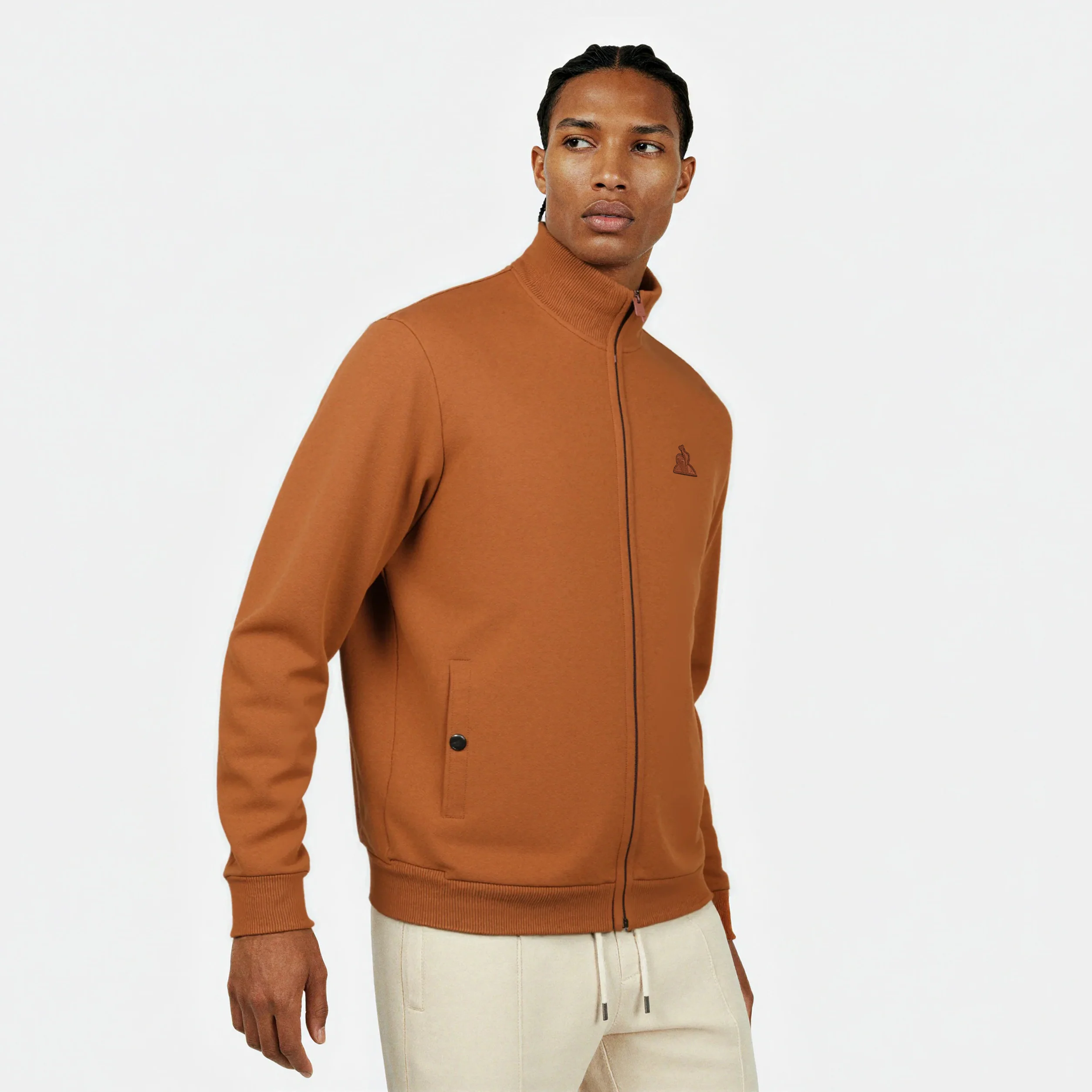 Ton sur tonMen's zipped sweatshirt                MEN'S SIZE GUIDE