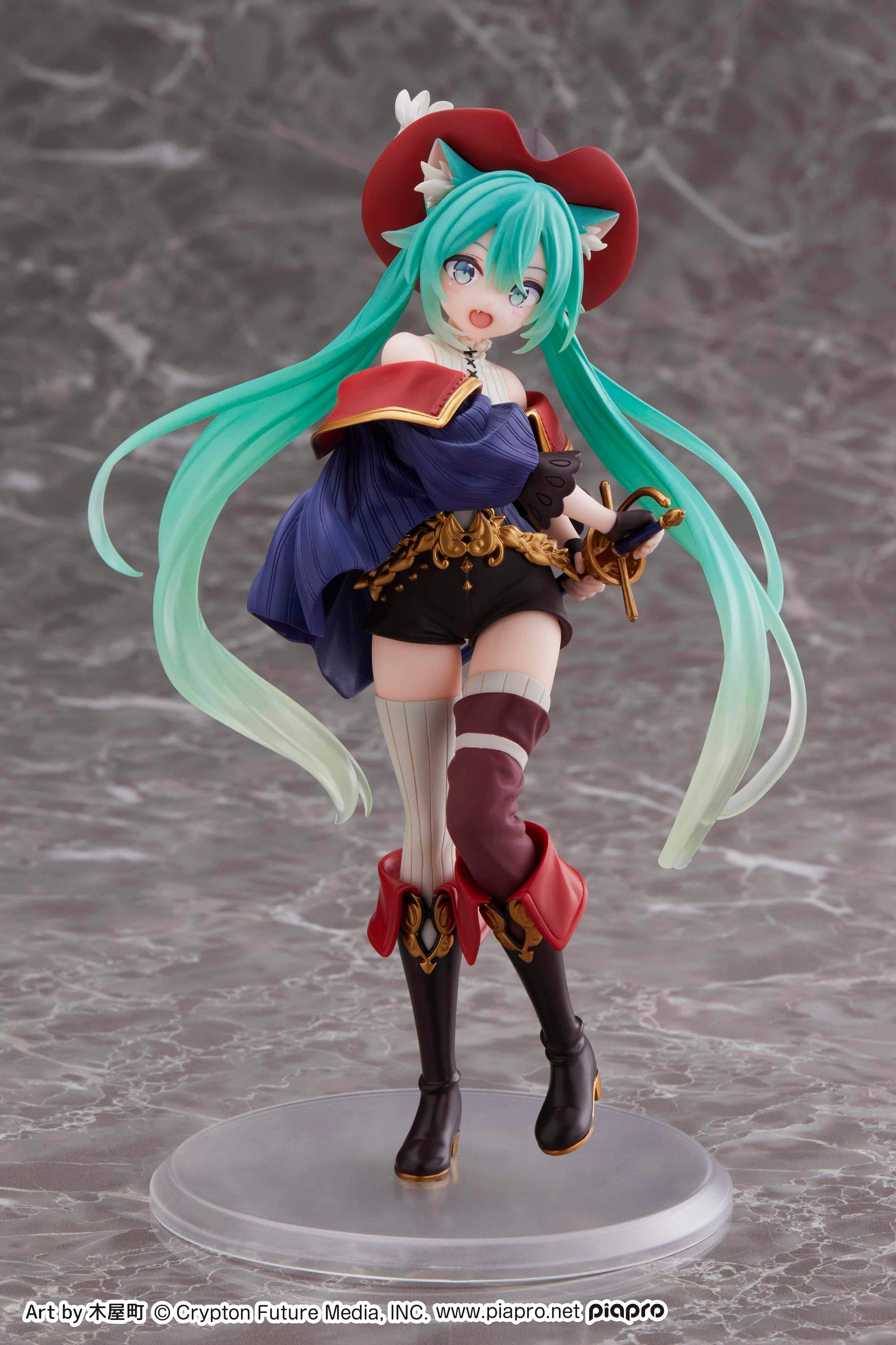 Hatsune Miku Wonderland Figure - Puss in Boots