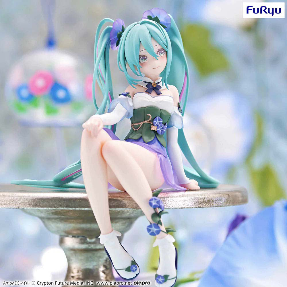 Hatsune Miku Noodle Stopper Figure - Flower Fairy - Morning Glory
