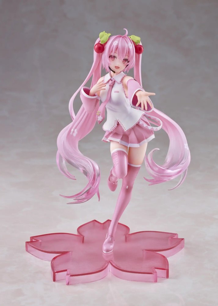Hatsune Miku - Taito Kuji Honpo Sakura Miku 2nd Season - B Prize - Sakura Osumashi Ver.