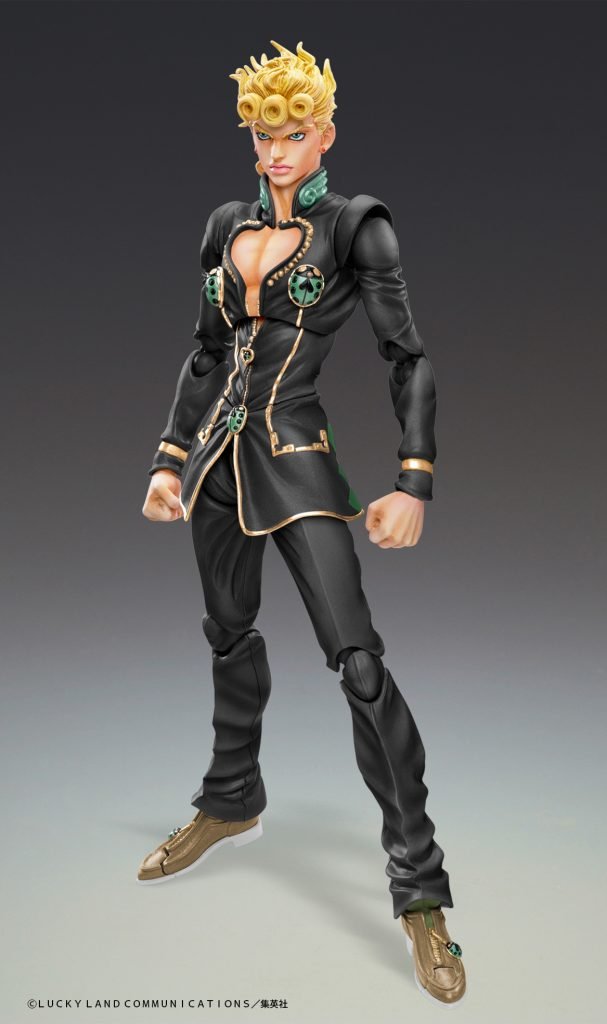 Super Action Statue JoJo's Bizarre Adventure Part 5 Giorno Giovanna Ver.BLACK