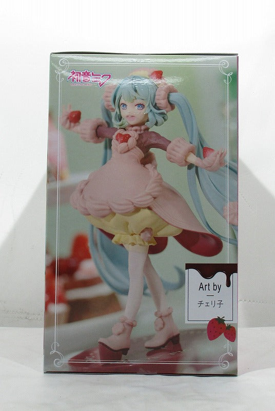 Flewise Hatsune Miku Sweetsweets Series Figure Strawberry Chocolate Short AMU-PRZ13351