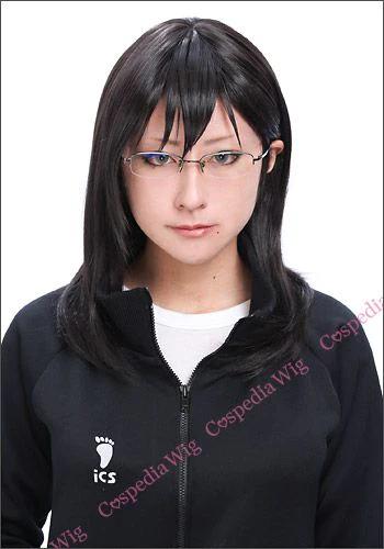 ”Haikyu!!” Kiyoko Shimizu style cosplay wig