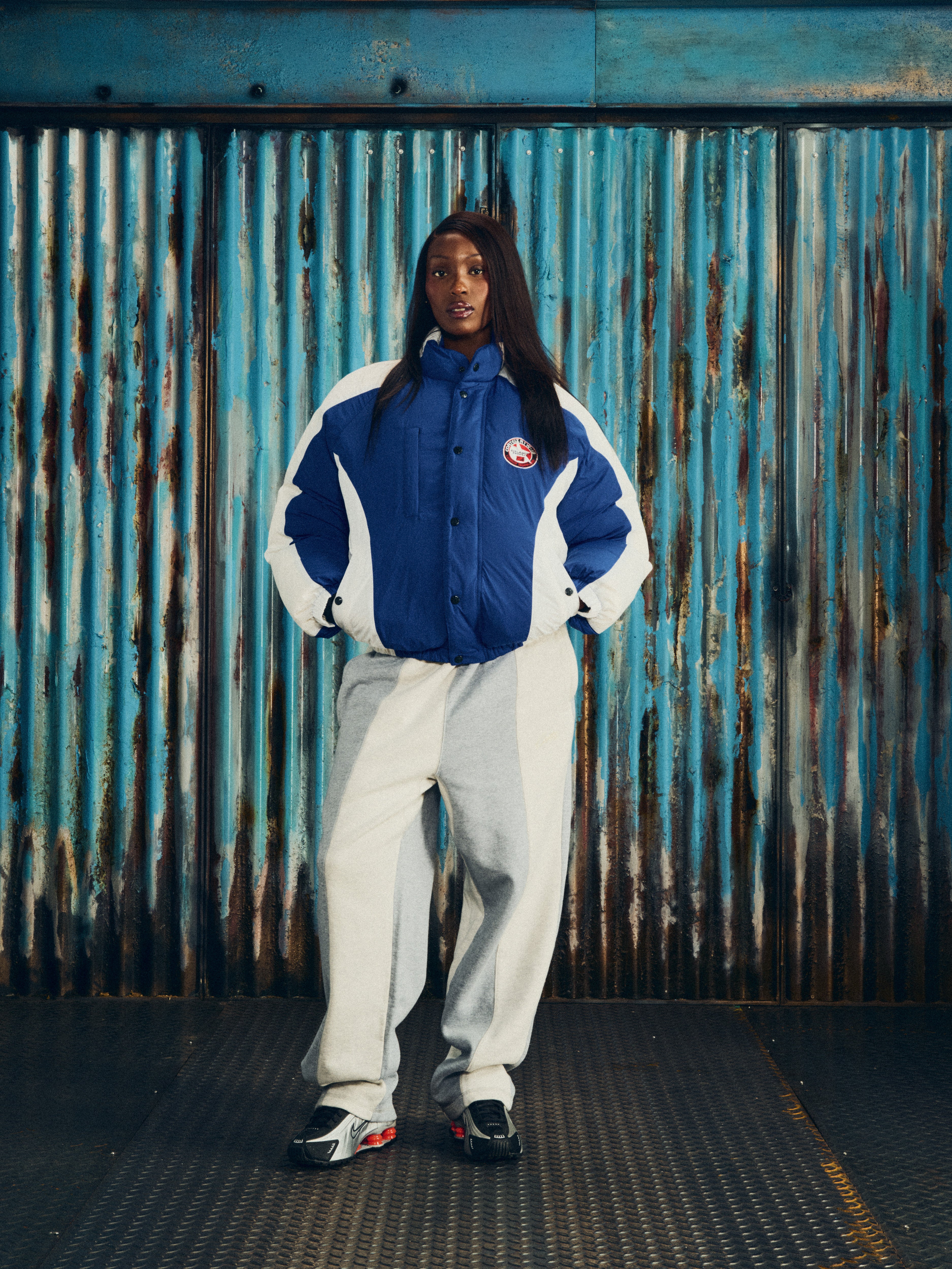 AVALANCHE BOLO DOWN JACKET [BLUE]