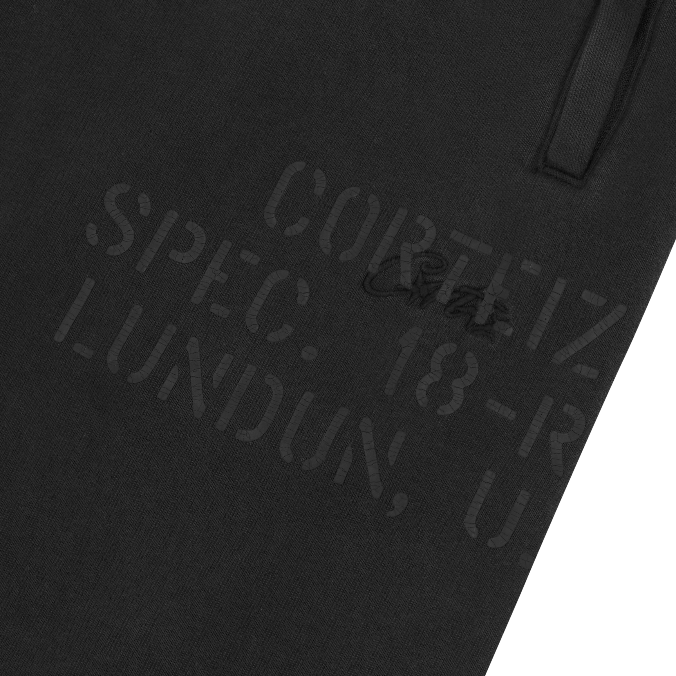 HMP STENCIL OPEN HEM SWEATPANT [LIGHT HEATHER]