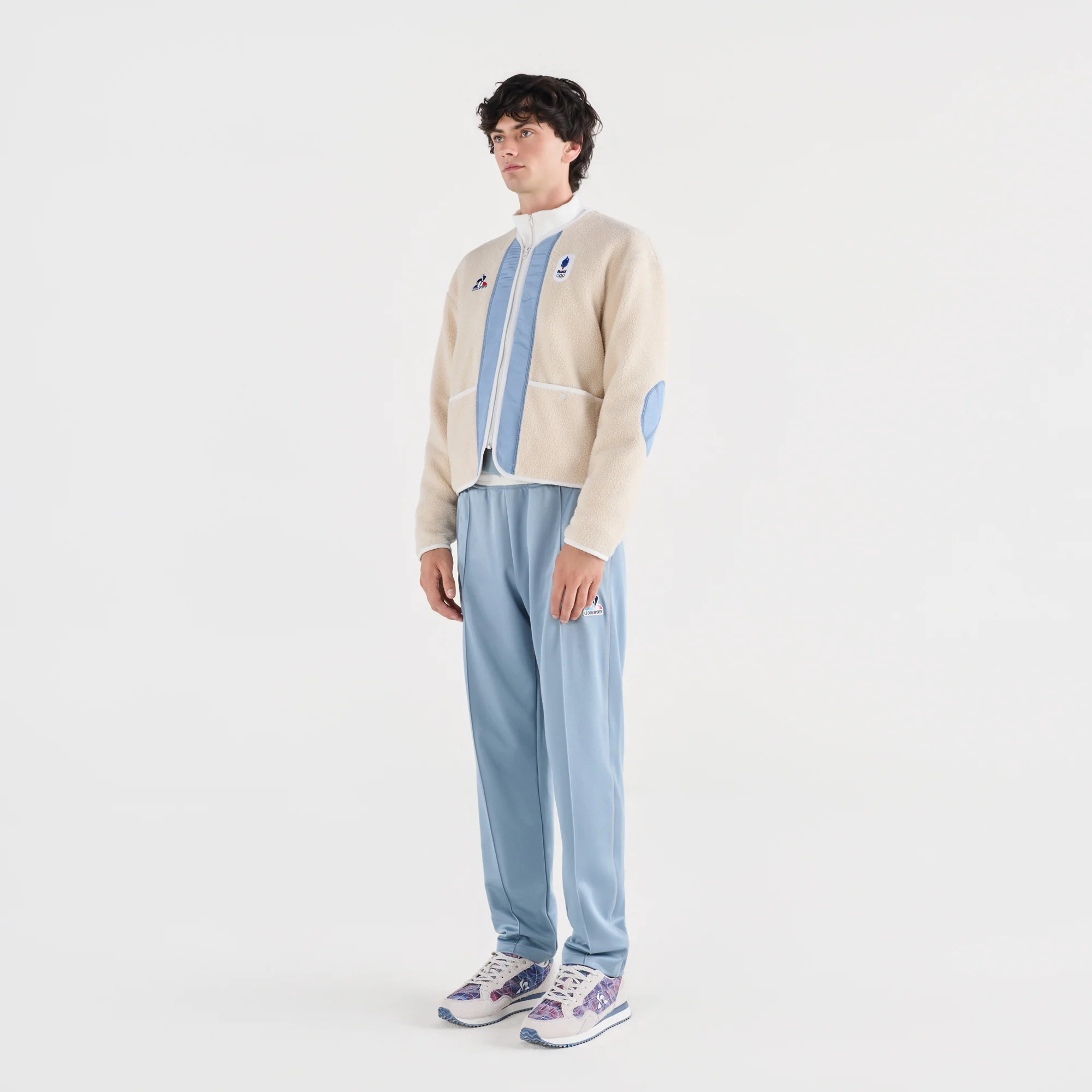 French Olympic TeamUnisex Zip-Up Jacket                MEN'S SIZE GUIDE