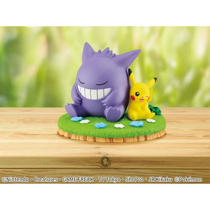 Pocket Monsters - Relaxing time - Pikachu & Gengar - Figure