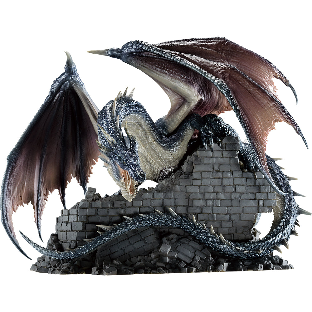 Monster Hunter 20th Anniversary - Black Fatalis Figure Metallic Color Ver. [Ichiban-Kuji Prize Last One] (Re-Released)