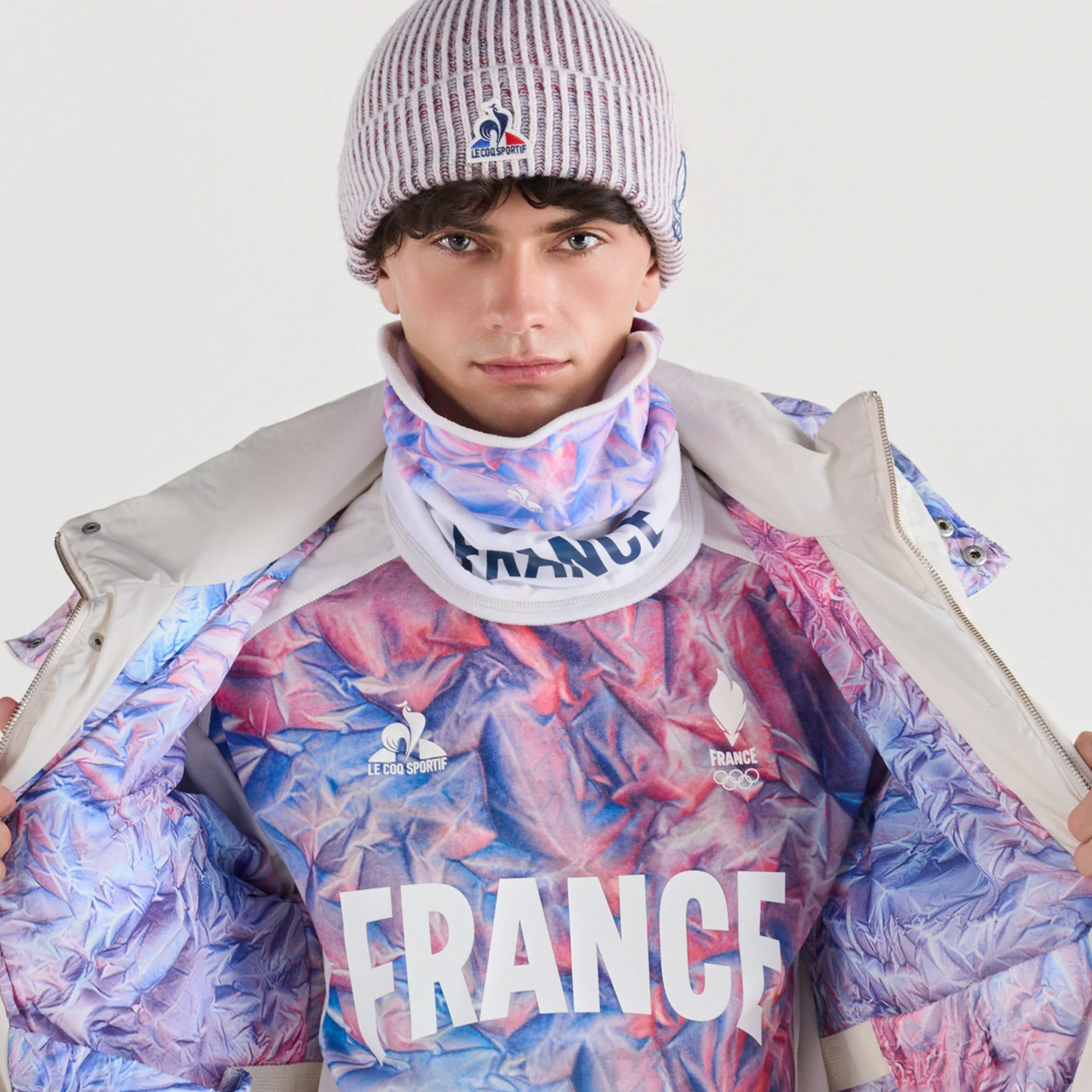 French Olympic TeamFRANCE Unisex Fleece Neck Warmer