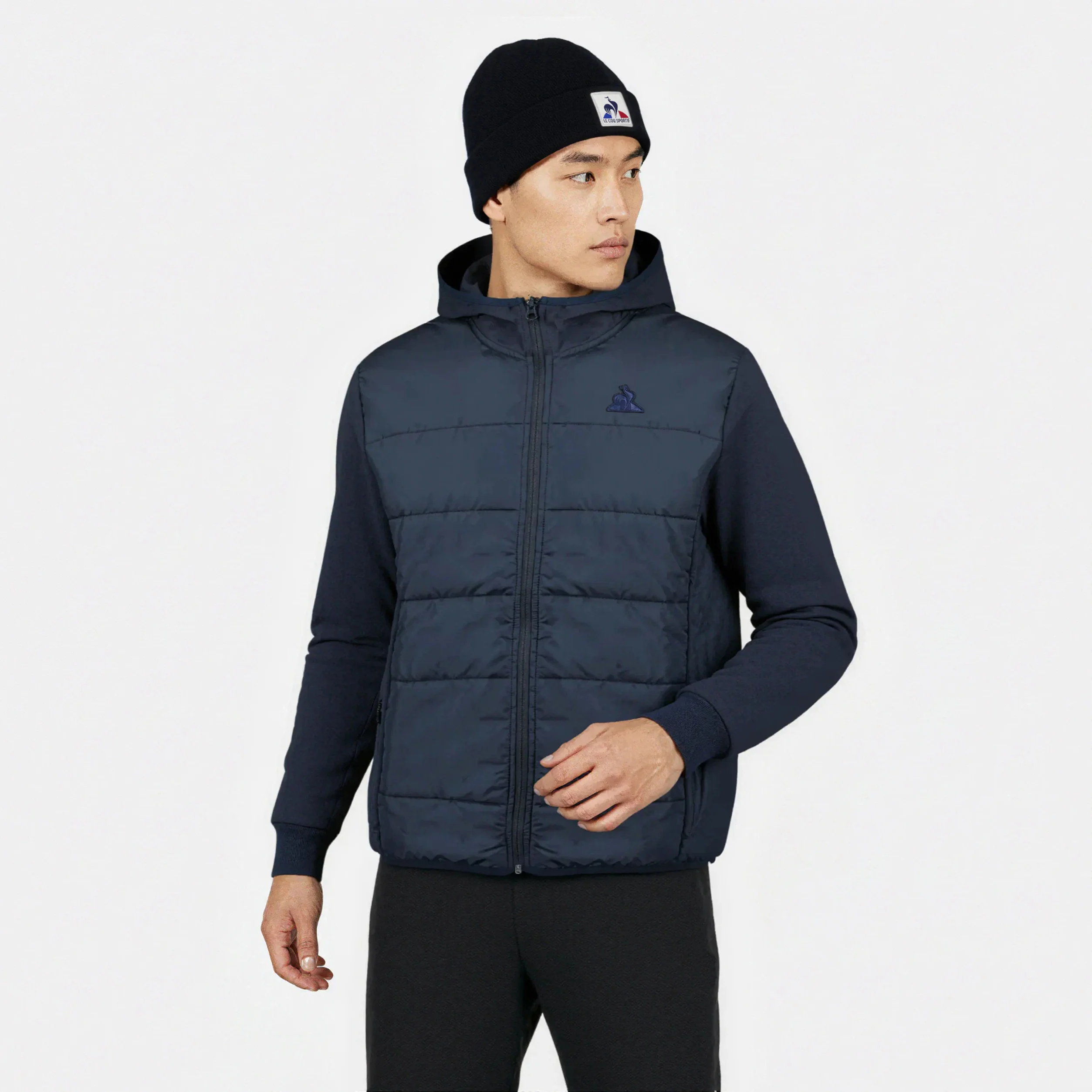 Ton sur tonMen's Hooded Zip Sweatshirt                MEN'S SIZE GUIDE