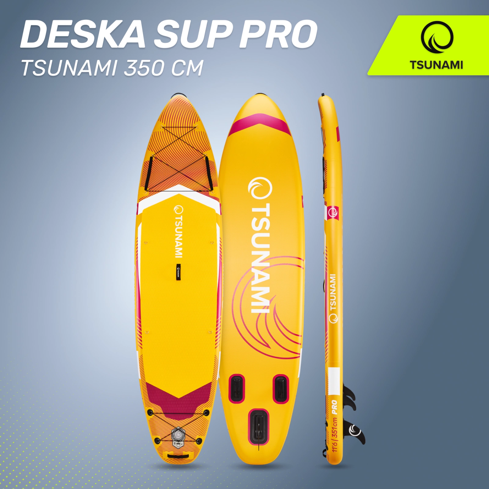 deska SUP pompowana do plywania