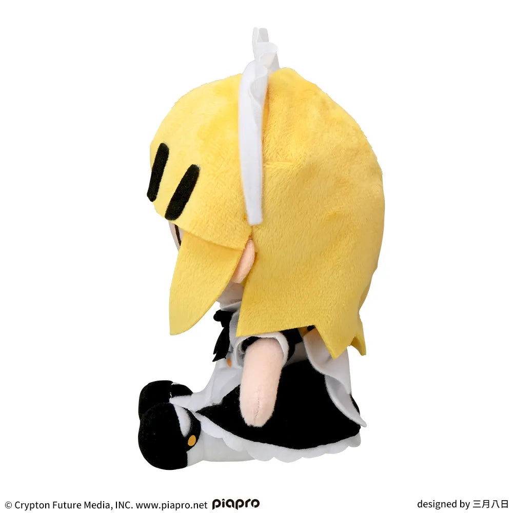 Hatsune Miku Series Fuwapuchi Mini Plush Toy Kagamine Rin Maid Ver.