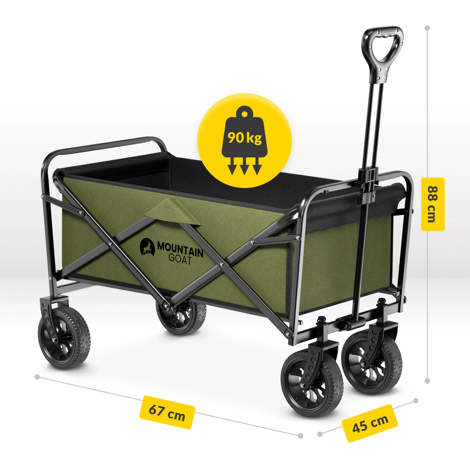 wózek turystyczny, wózek transportowy, wózek ogrodowy, wózek na kemping, wózek kempingowy, wózek campingowy, wózek plażowy, duży wózek transportowy