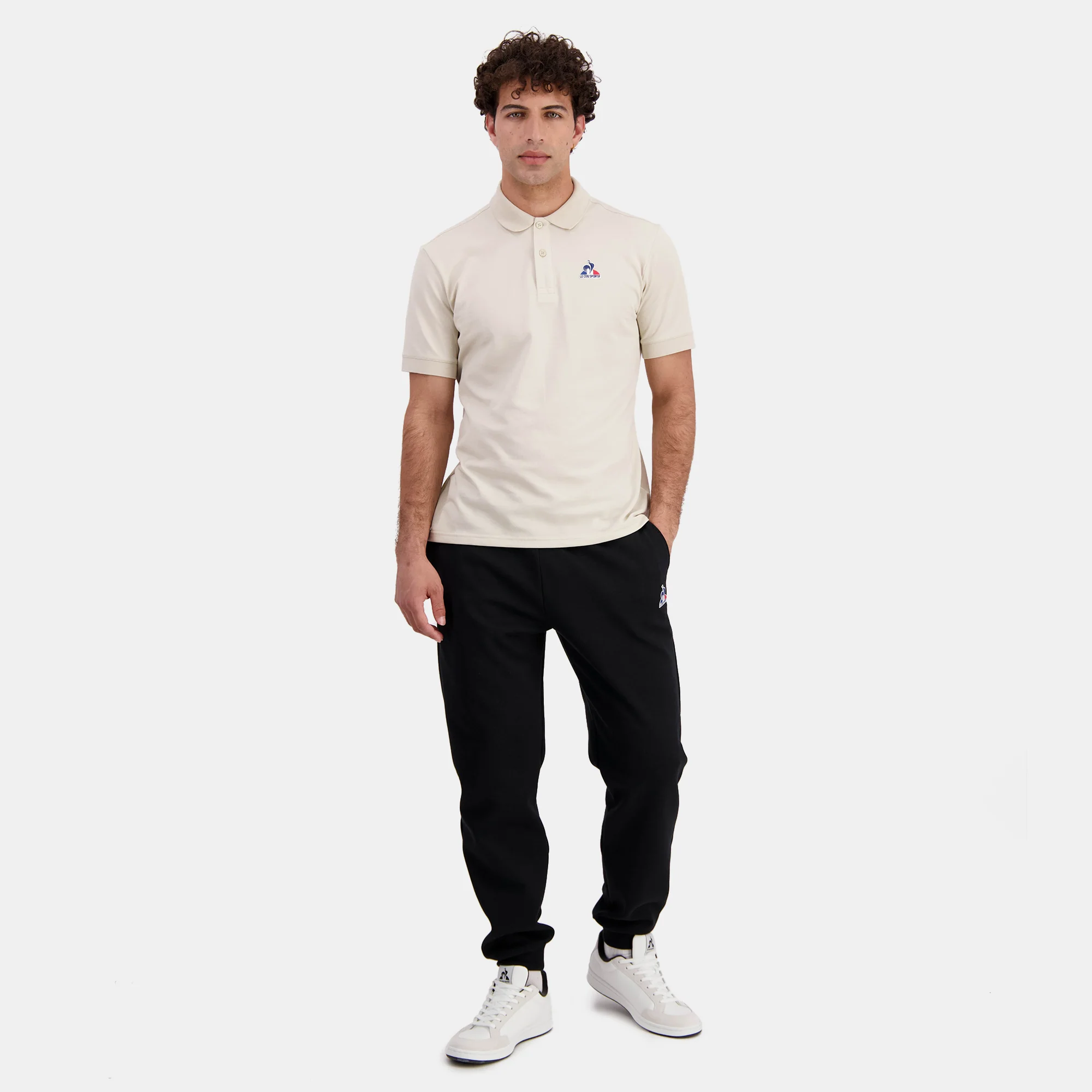 EssentielsMen's navy blue pants                MEN'S SIZE GUIDE