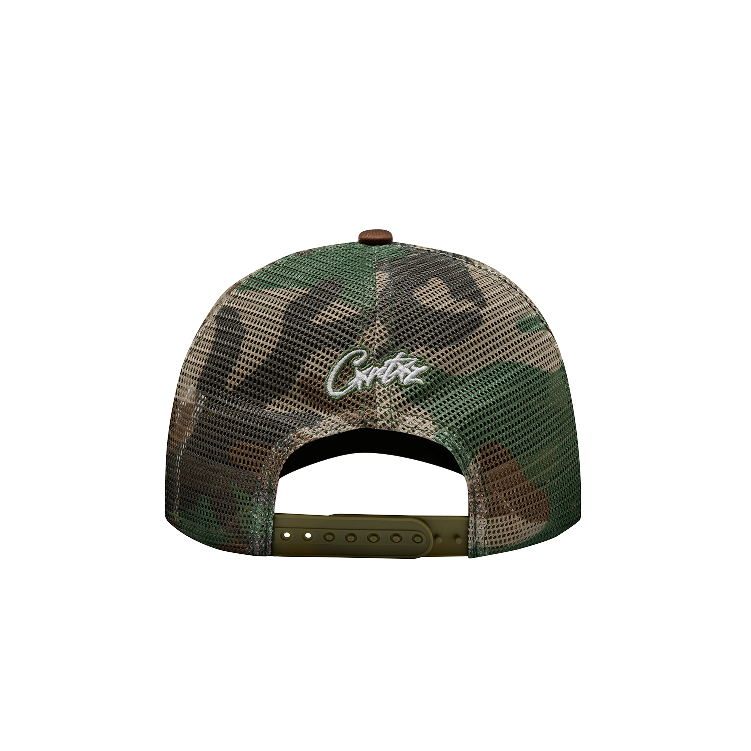 ISLAND PUFF PRINT TRUCKER HAT [BLACK]