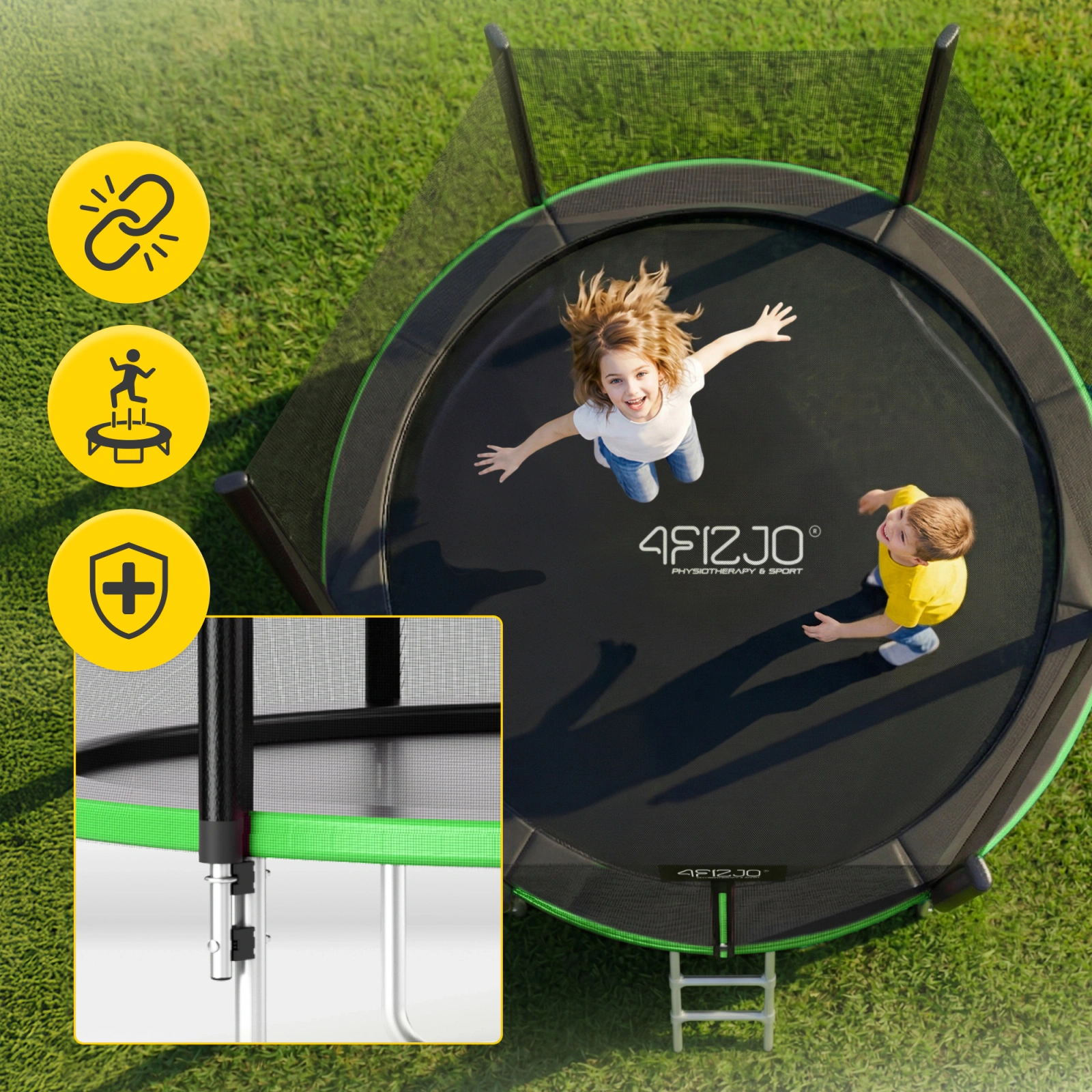 trampolina ogrodowa dla dzieci