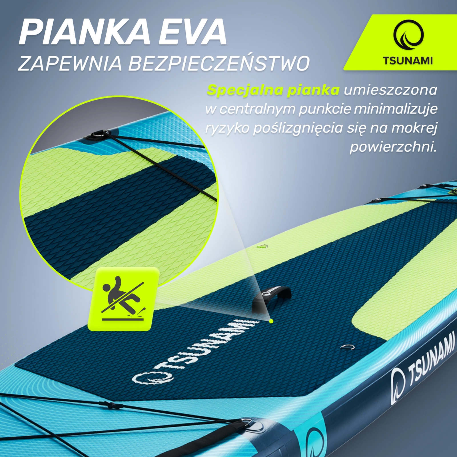 deska SUP pompowana do plywania