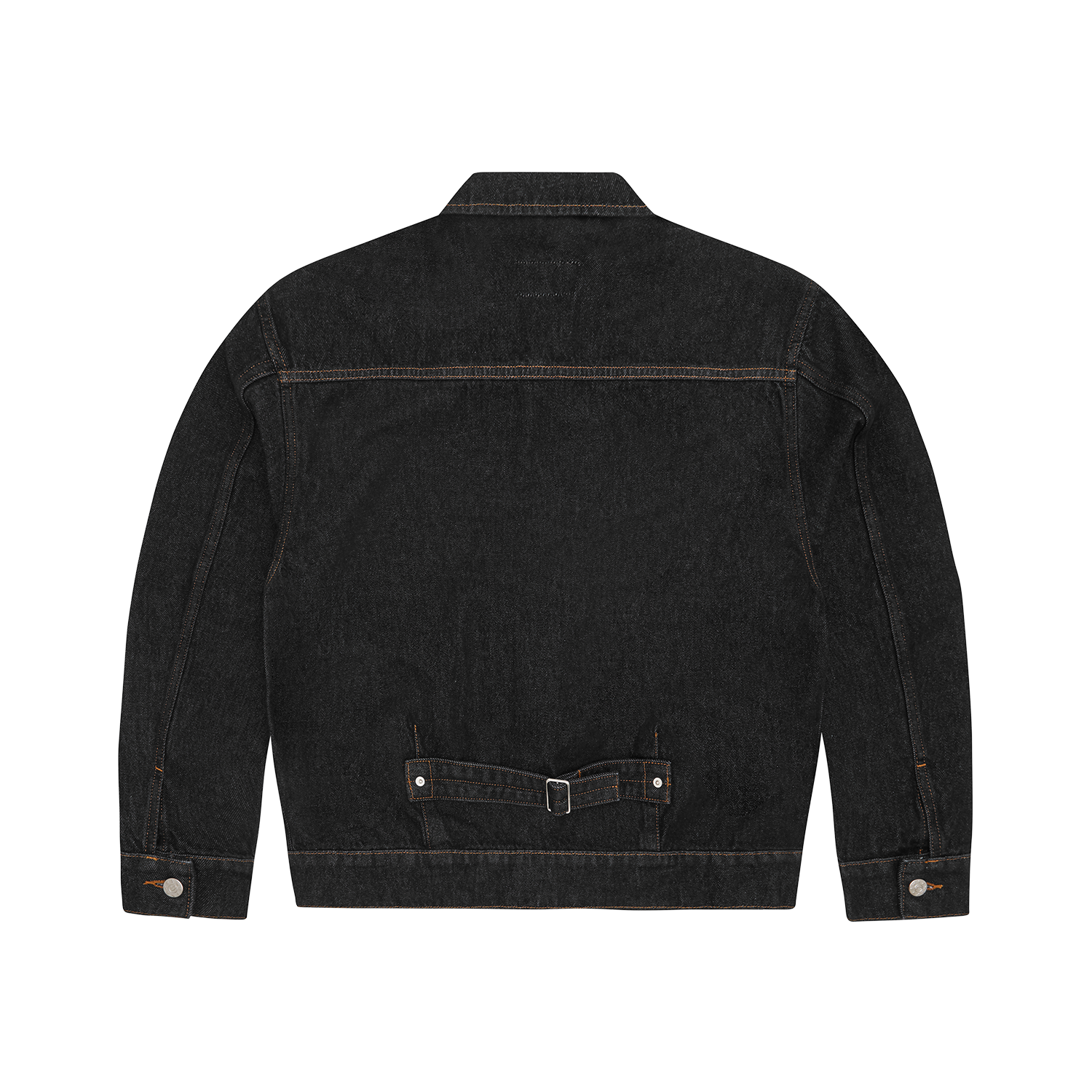 CREST CHAINSTITCH DENIM JACKET [TAN]