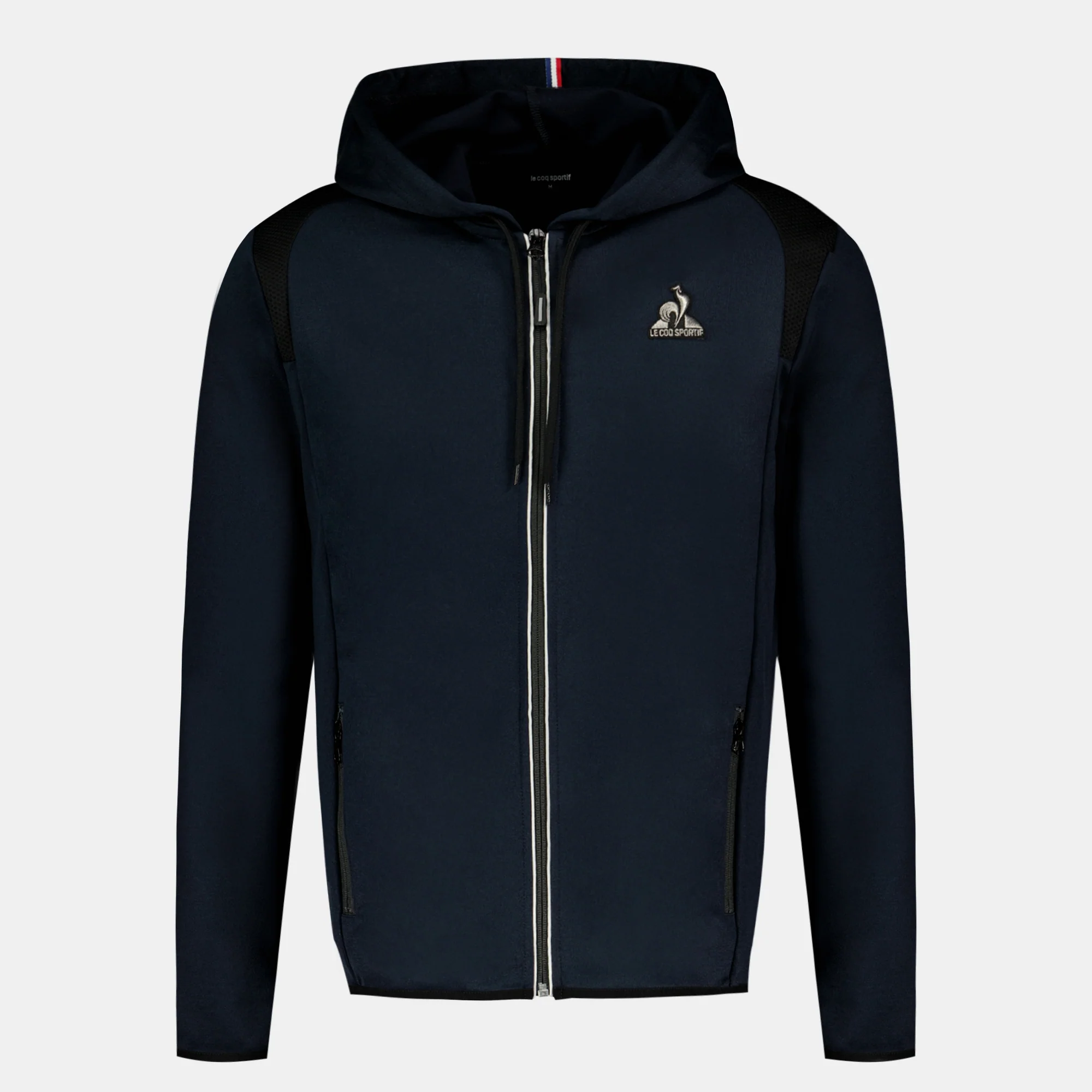 Coq d'ArgentMen's zipped hooded sweatshirt                MEN'S SIZE GUIDE