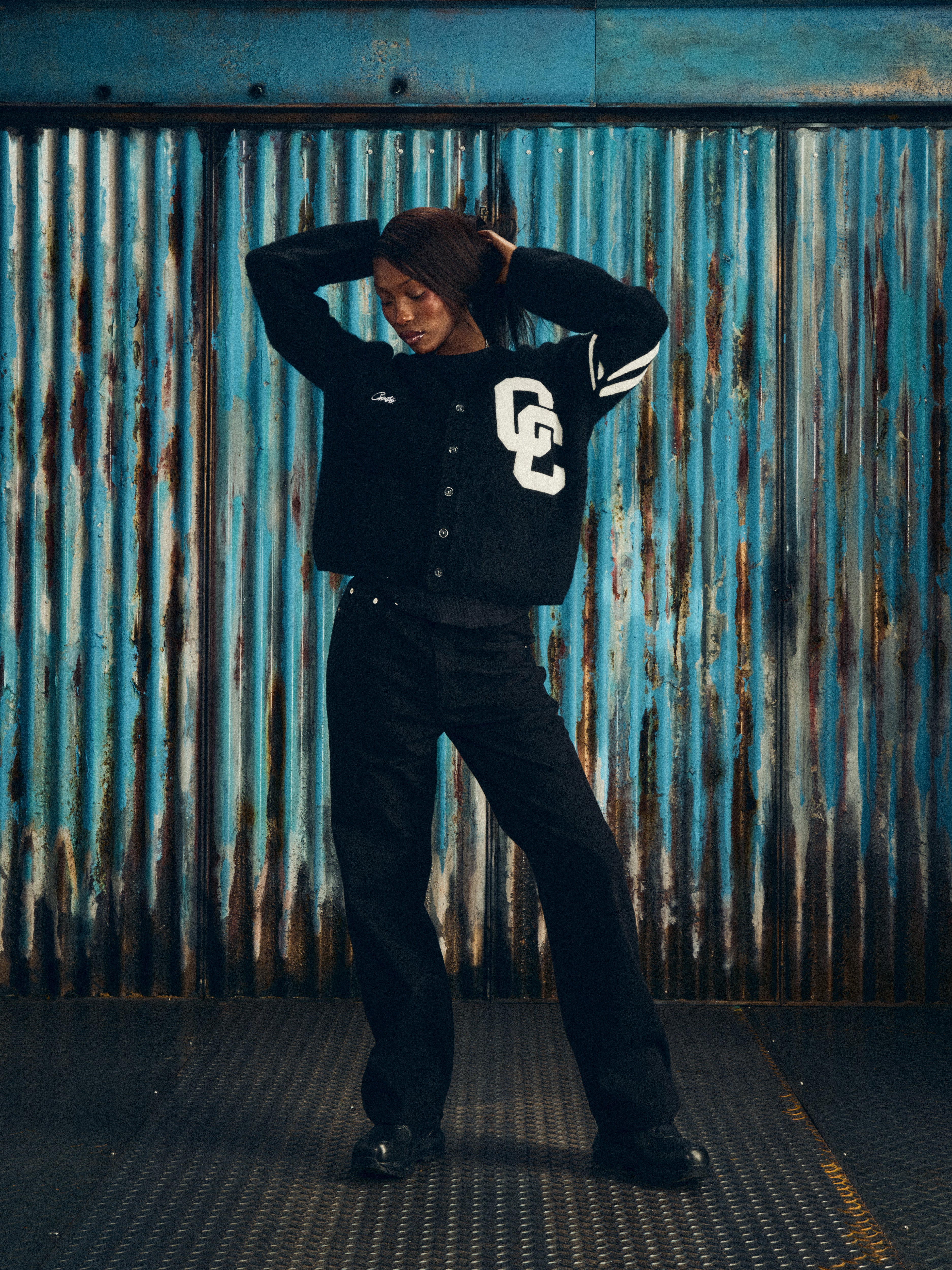 COLLEGE CARDIGAN [CREAM]