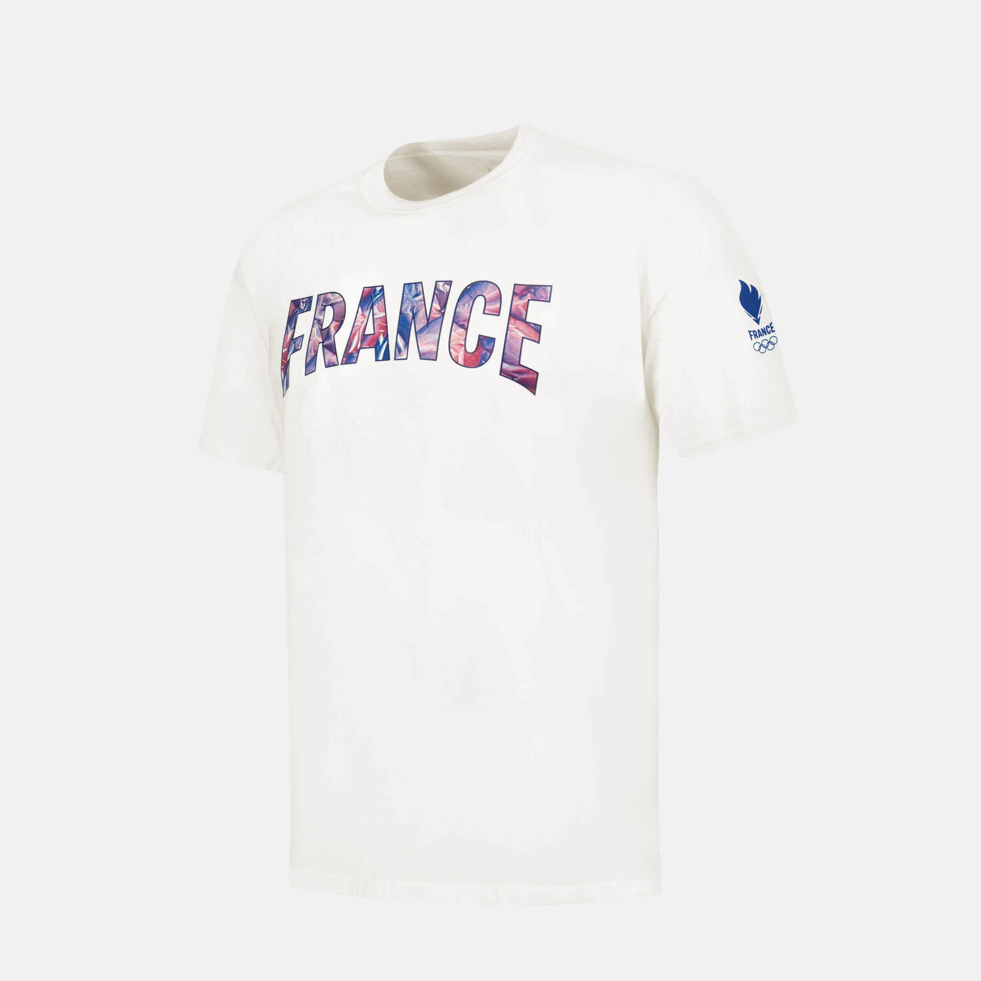 French Olympic TeamMen's Printed FRANCE T-shirt                MEN'S SIZE GUIDE