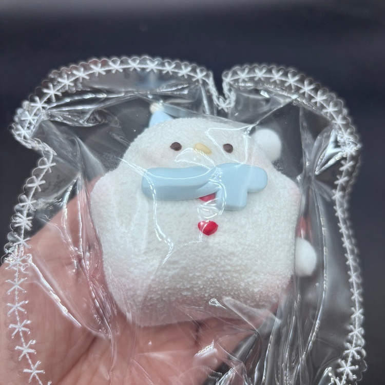 Frozen butter snowman cookie
