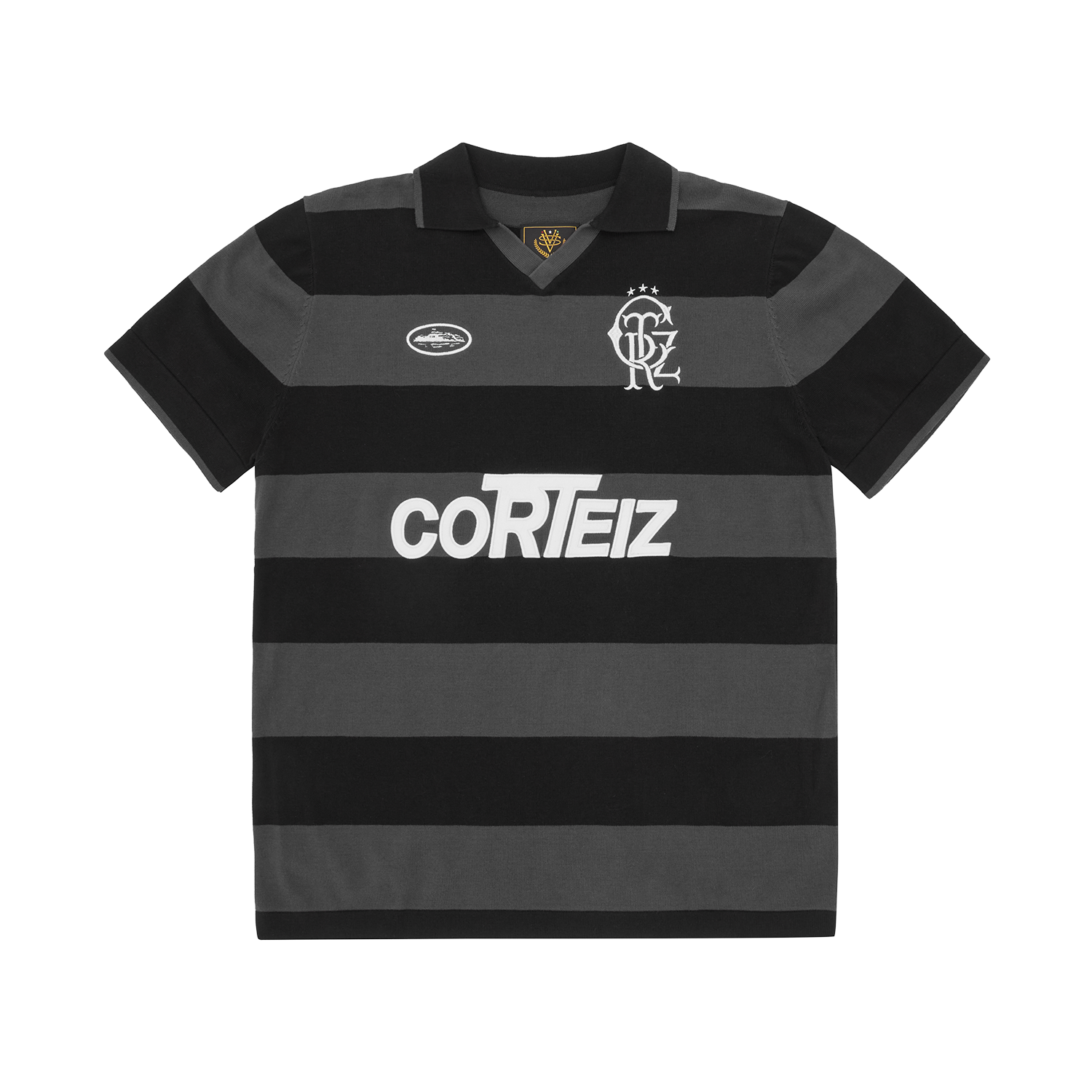 STRIPED KNIT JERSEY [RED]