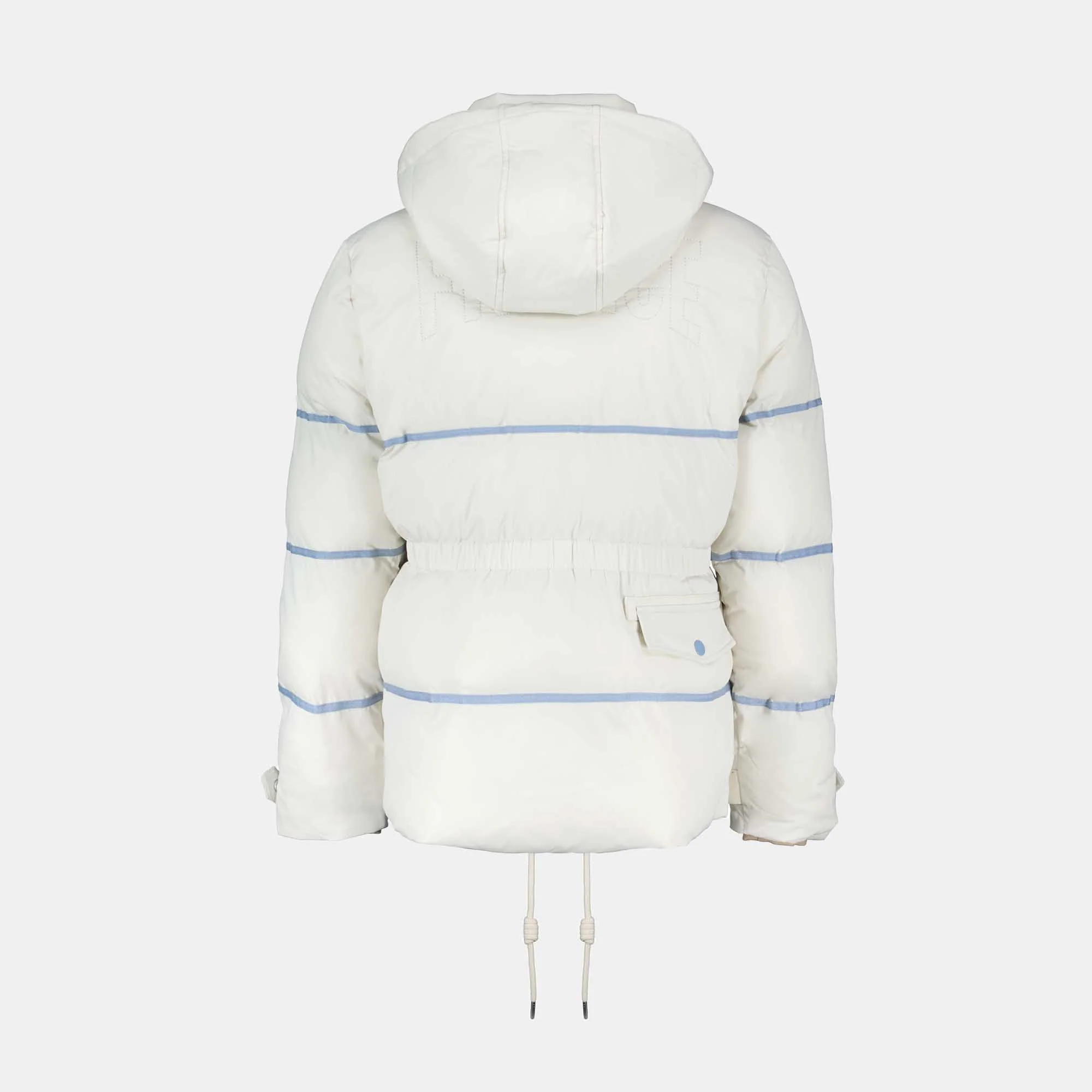 French Olympic TeamUnisex Water-Repellent Saharan Puffer Jacket with Hood                MEN'S SIZE GUIDE