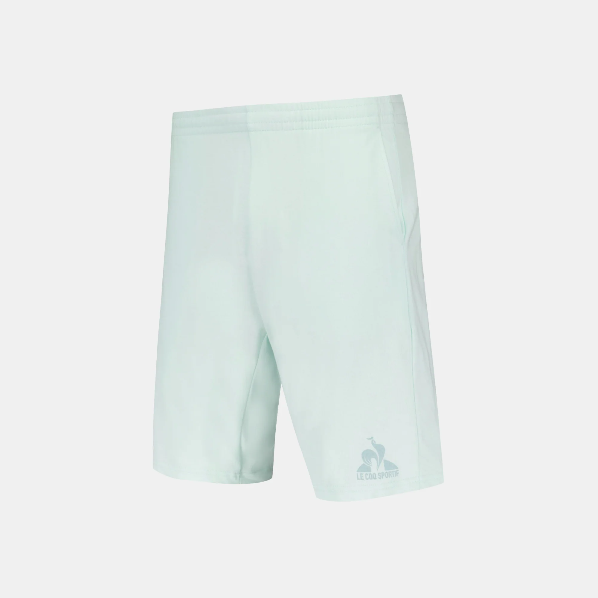 EssentielsMen's pastel green shorts                MEN'S SIZE GUIDE