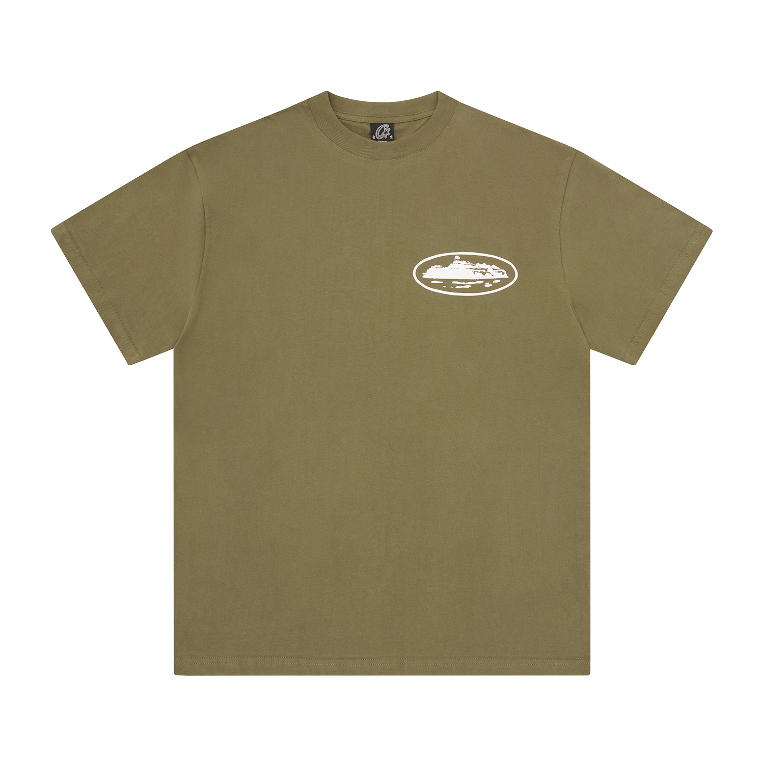 ISLAND PUFF PRINT TEE [FOREST CAMO]