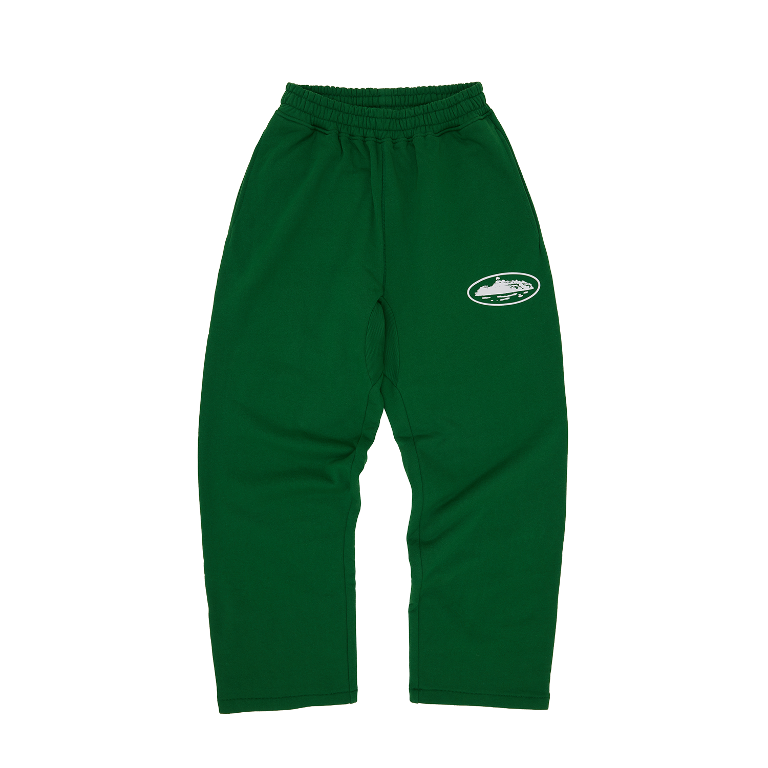 ISLAND PUFF PRINT OPEN HEM SWEATPANT [WASHED ROYAL]