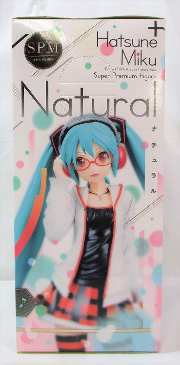 Sega Hatsune Miku Project DIVA ARCADE FUTURE TONE Super Premium Figure Natural 1010463