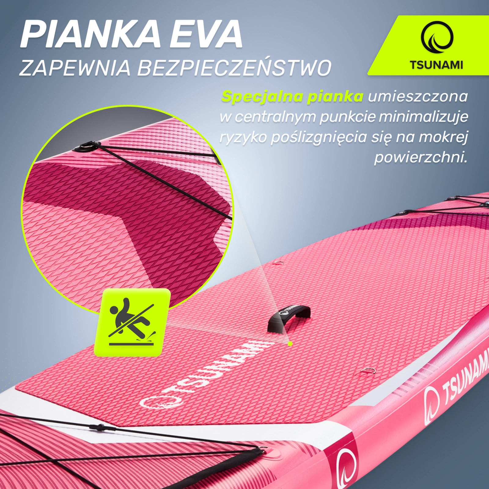 deska SUP pompowana do plywania