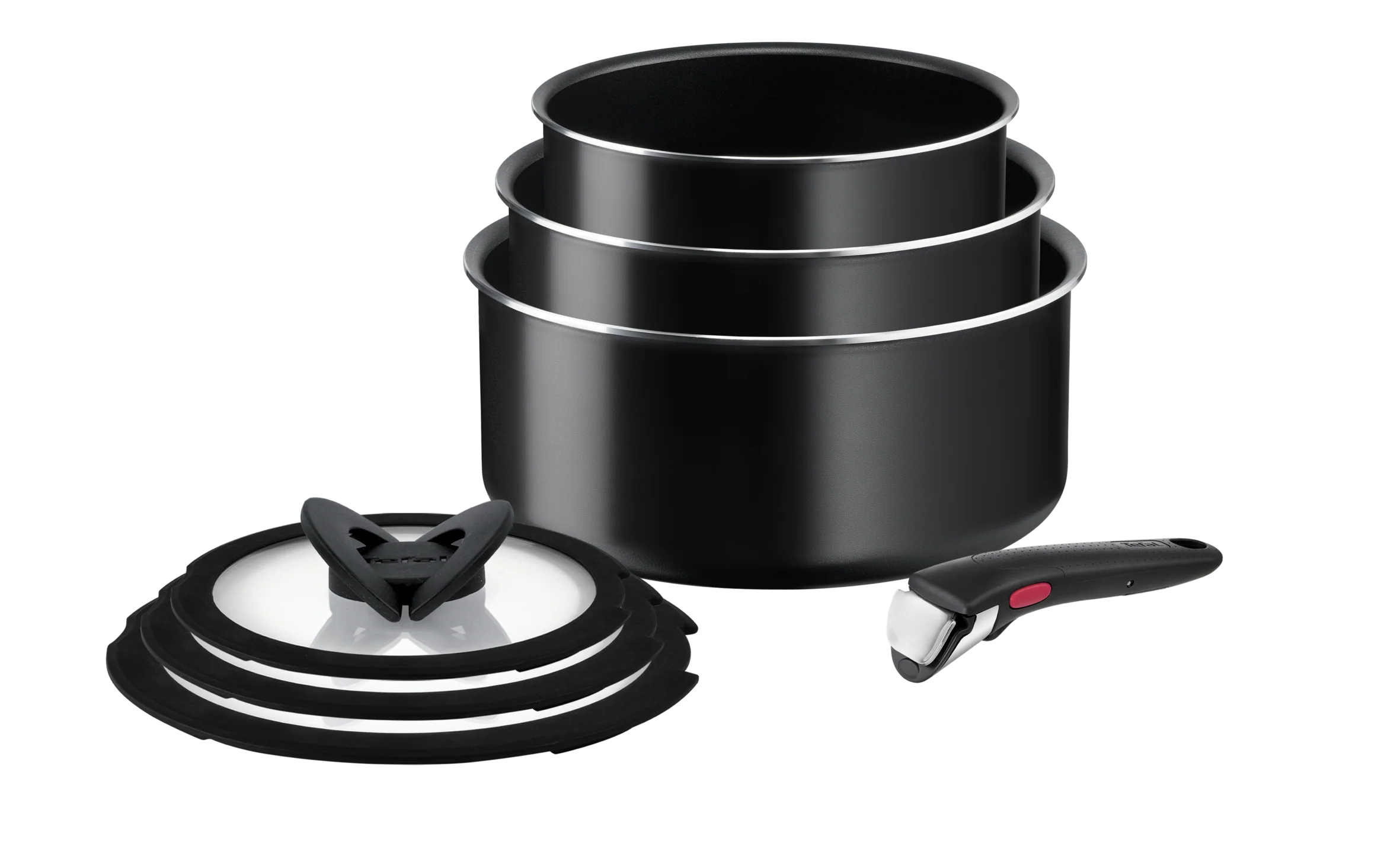 Tefal Ingenio Easy On Non-Stick 7pc Saucepan Set
